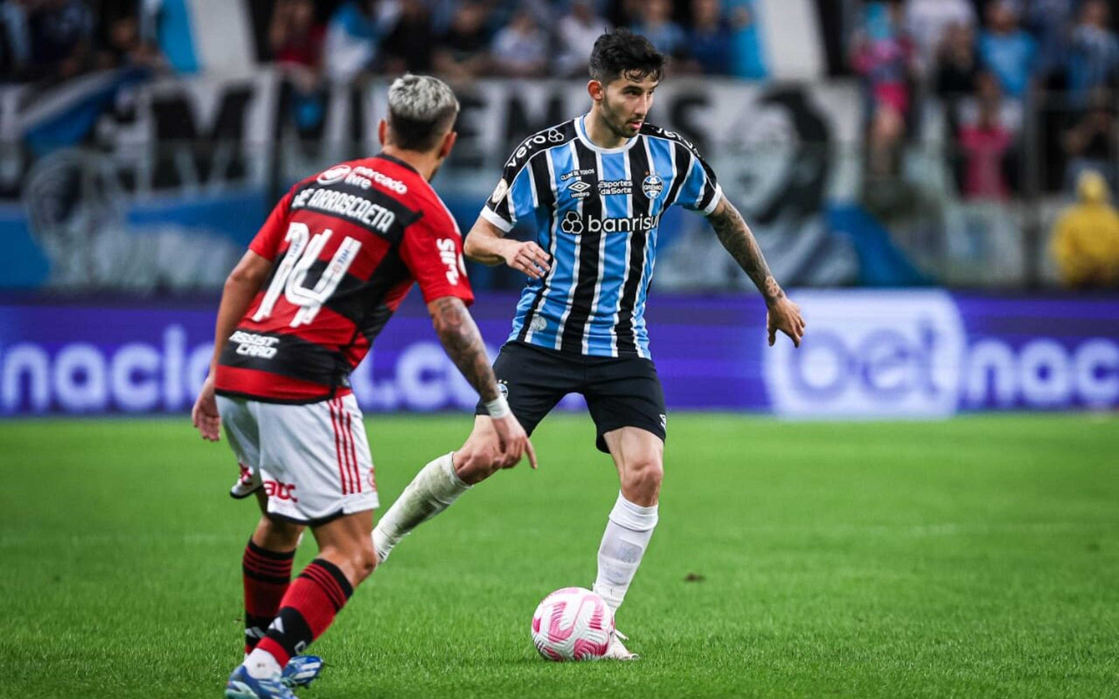 Grêmio tem três jogadores suspensos para próxima rodada do Brasileirão