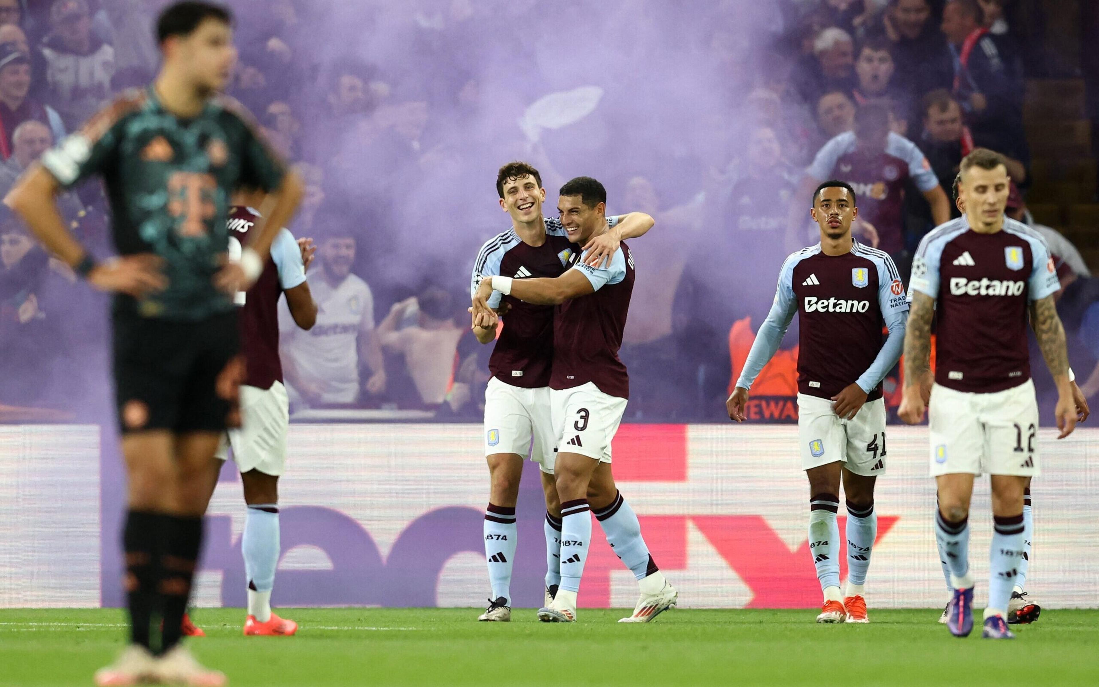 Aston Villa dá aula de defesa e vence Bayern de Munique na Champions League