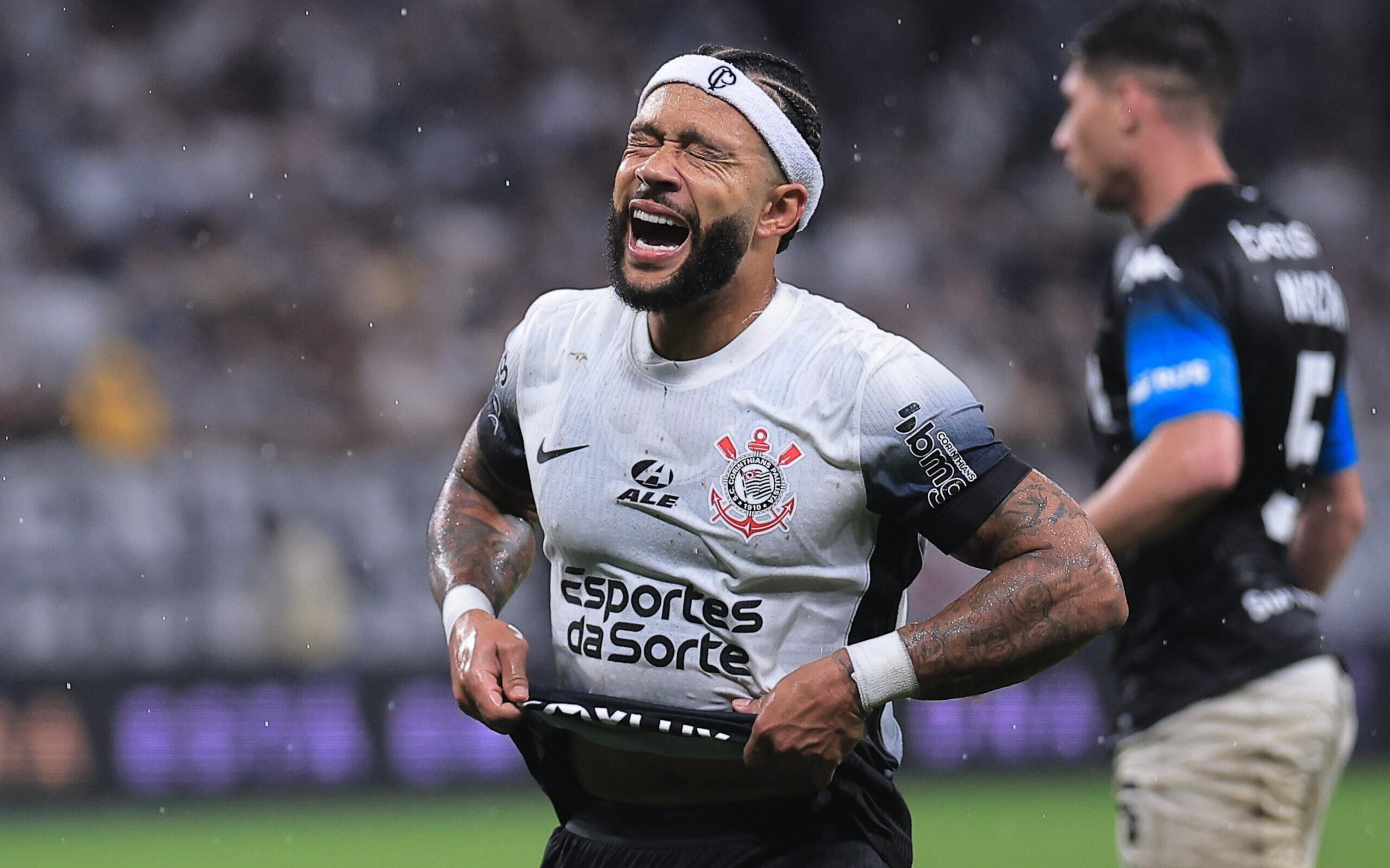 Memphis se declara ao Corinthians: “privilégio jogar por esse clube”