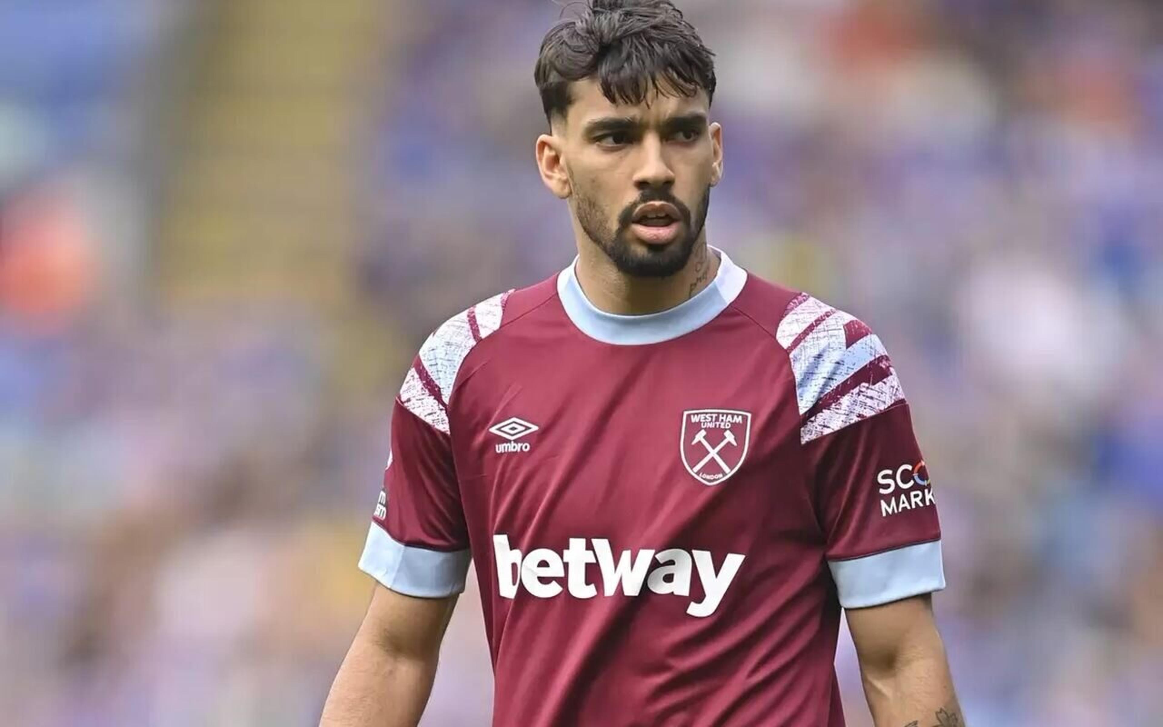 Paquetá recebe mais duas acusações, da FA, em seu caso de apostas no West Ham