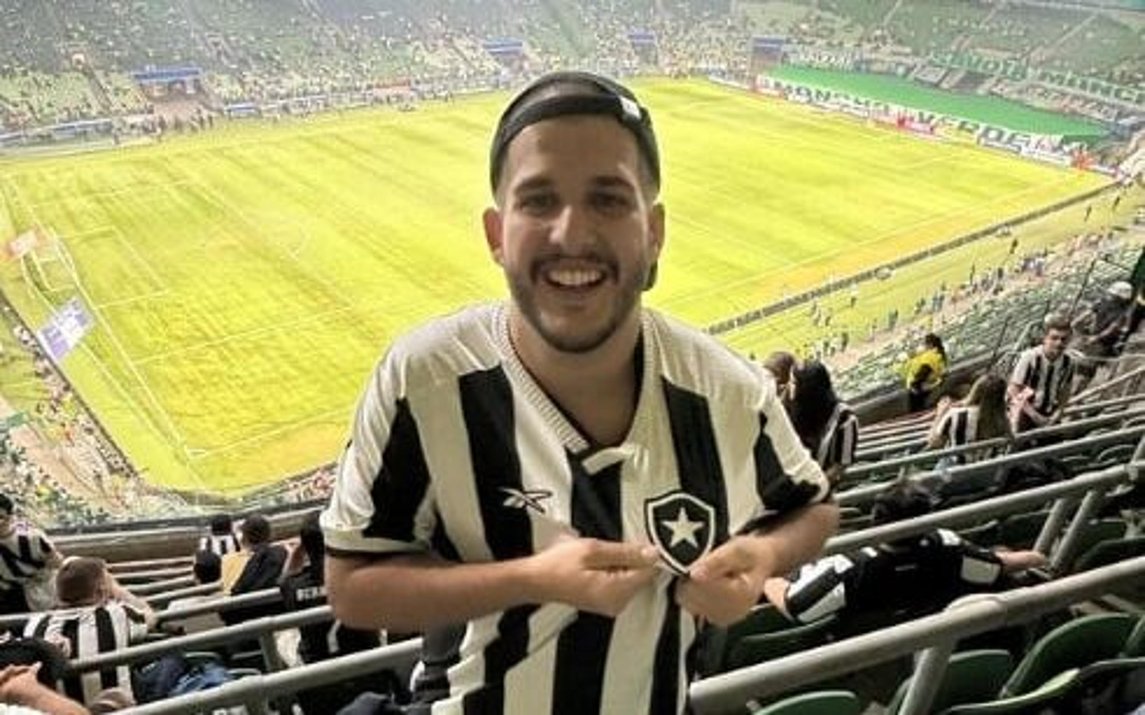 Pedro Certezas vai à loucura com gols de jogadores do Botafogo: ‘De nada, Brasil’