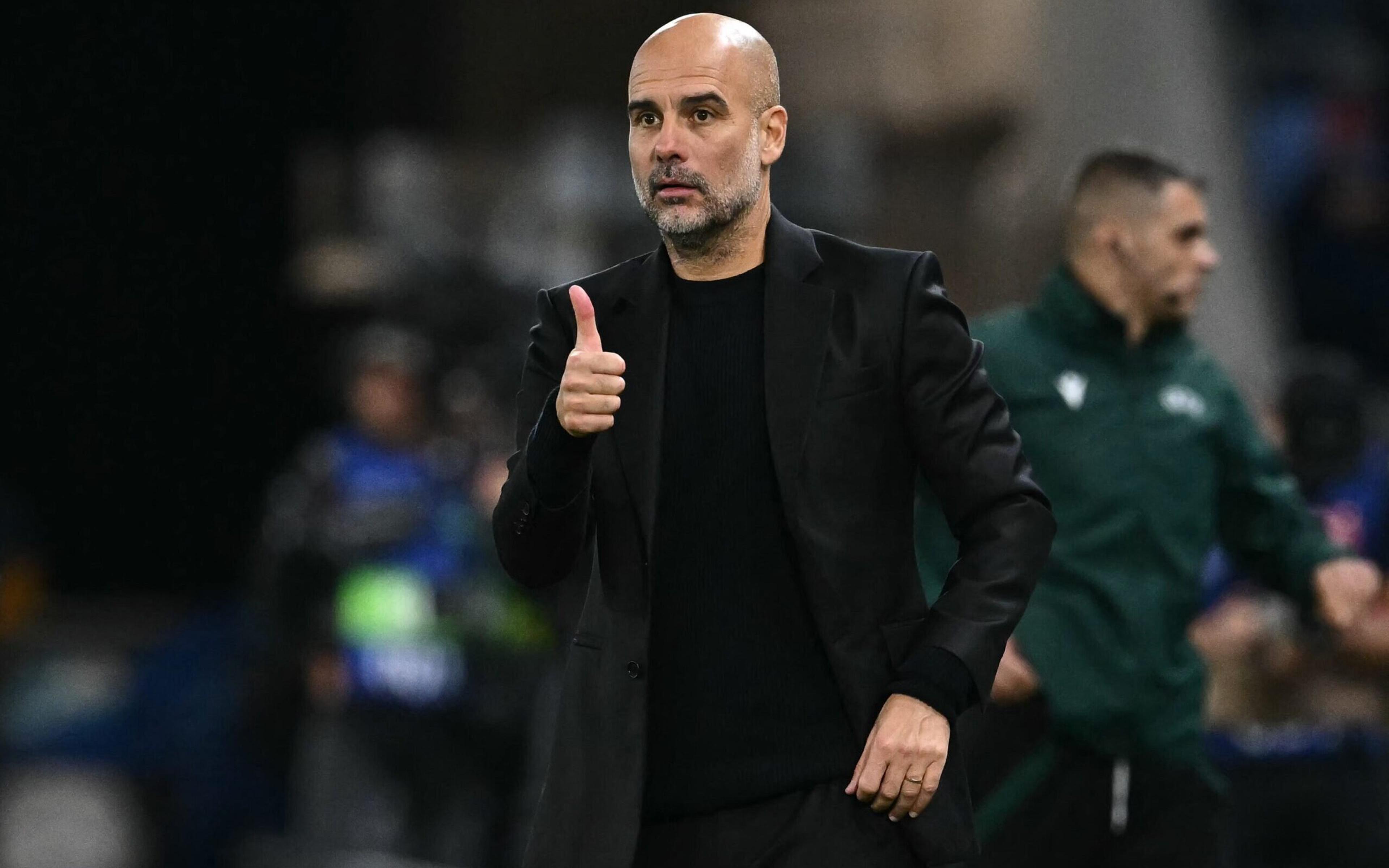 Guardiola justifica saída de Haaland em goleada do Manchester City na Champions League