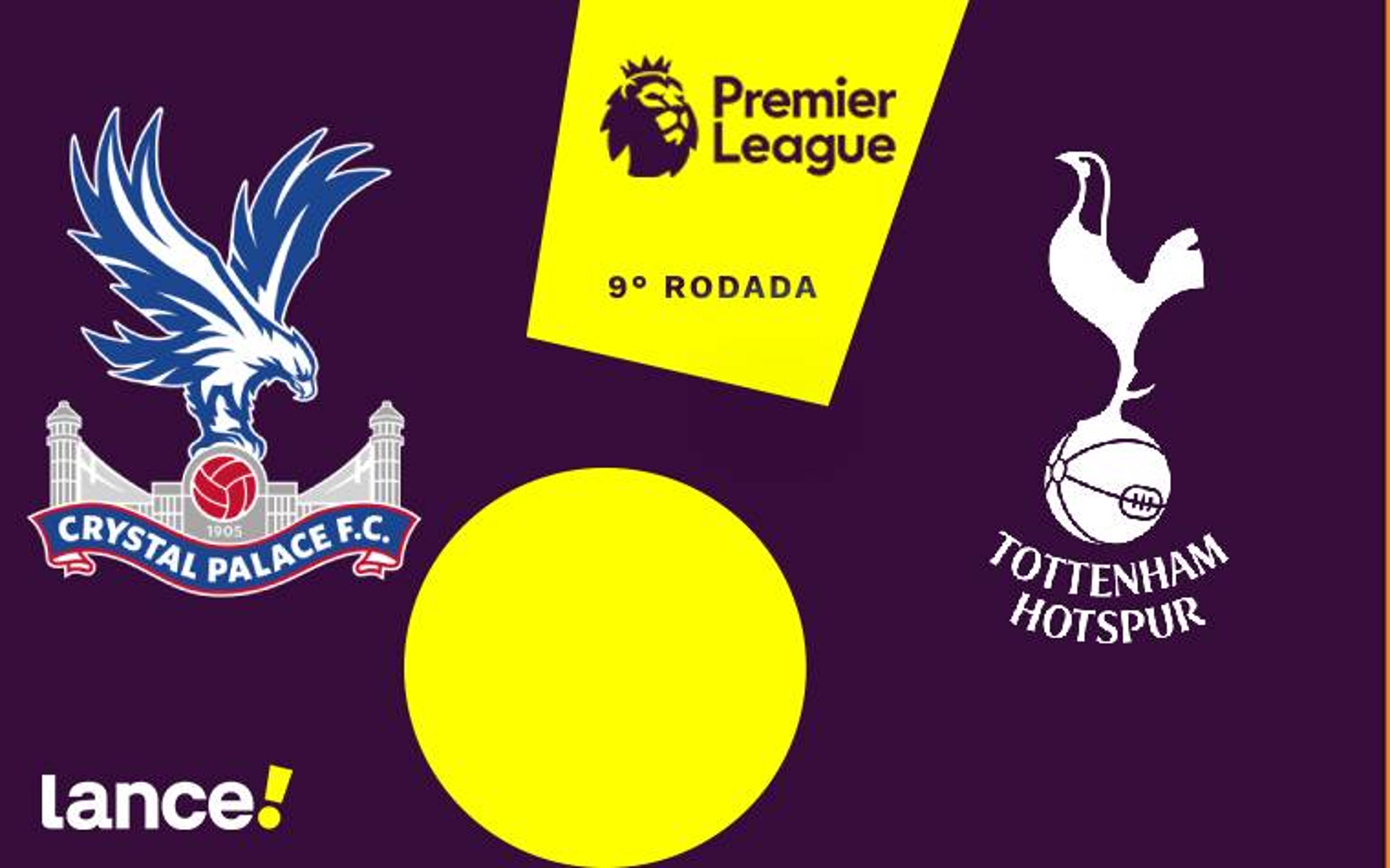 Crystal Palace x Tottenham: onde assistir, horário e prováveis escalações