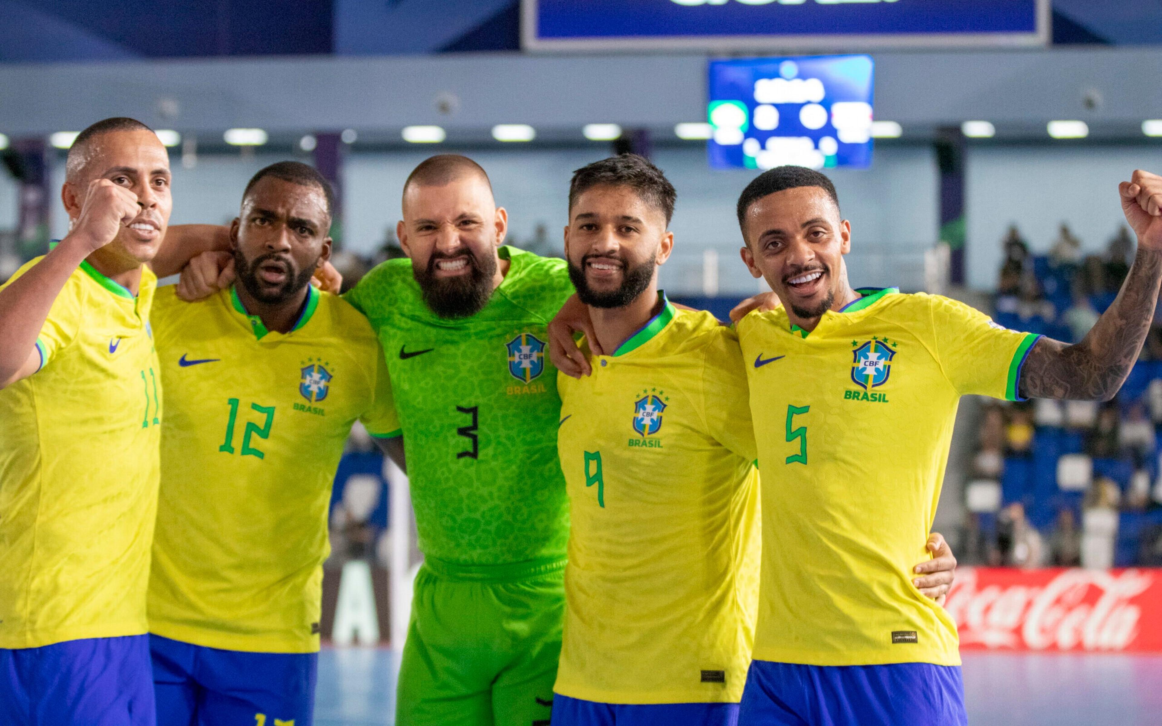 Brasil x Ucrânia: onde assistir e horário da semifinal da Copa do Mundo de Futsal