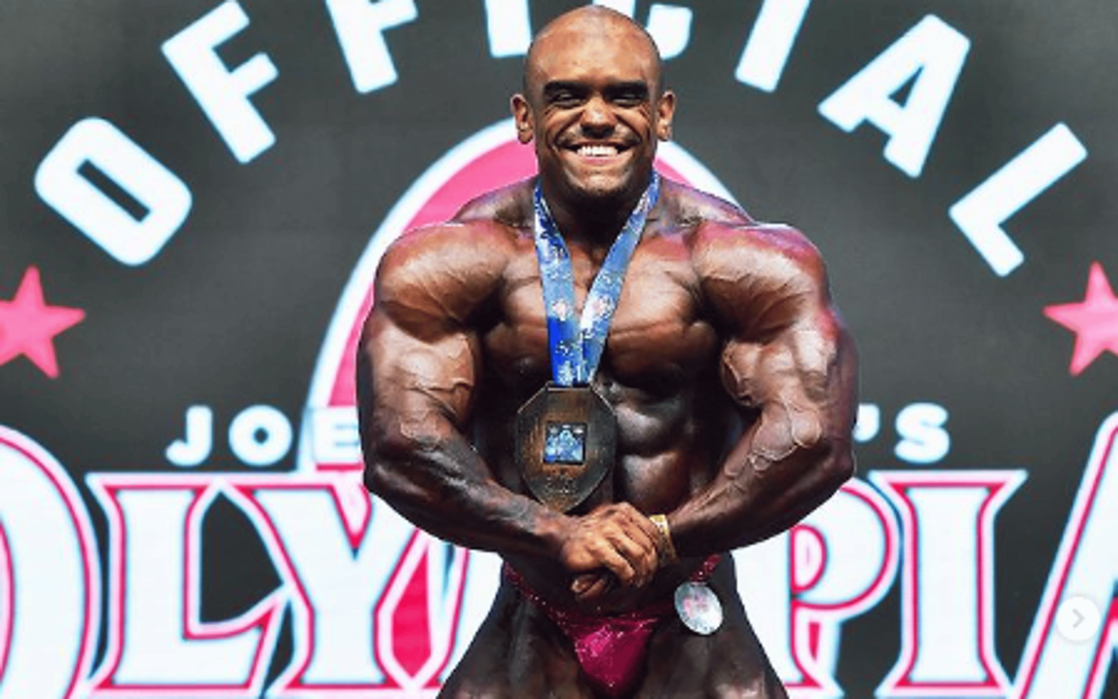 Campeão do Mr. Olympia Brasil, Vitor Porto dispara: ‘Ano que vem vou brigar com Keone’