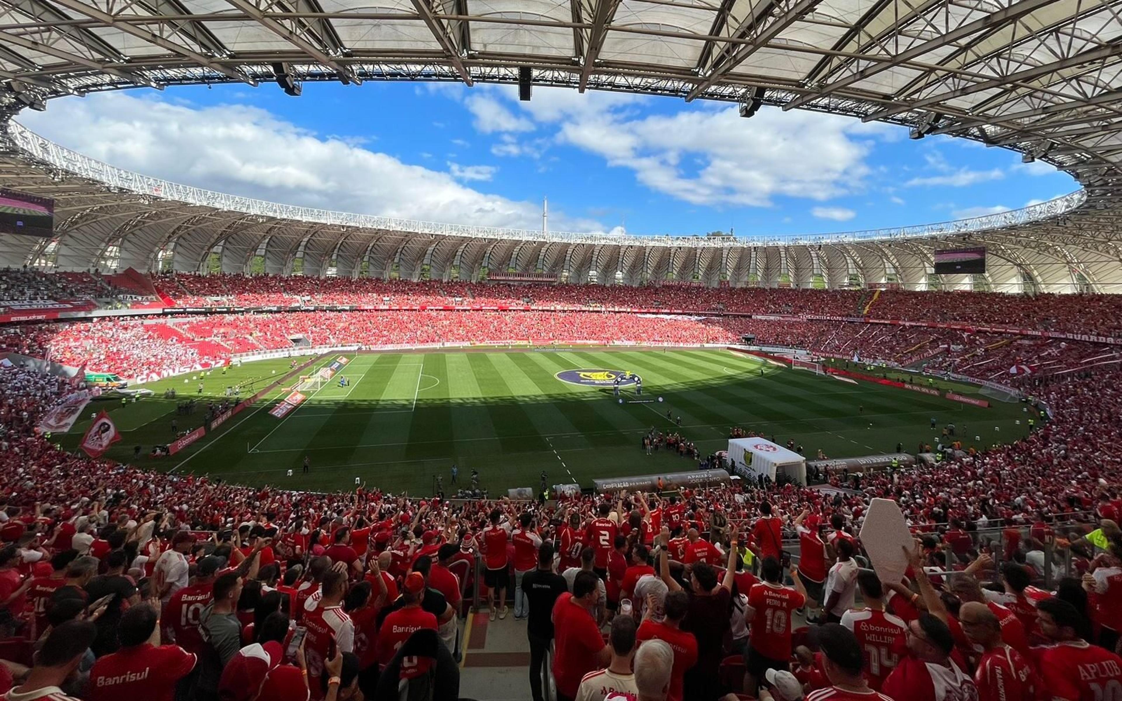 Beira-Rio tem setores esgotados para Internacional x Flamengo