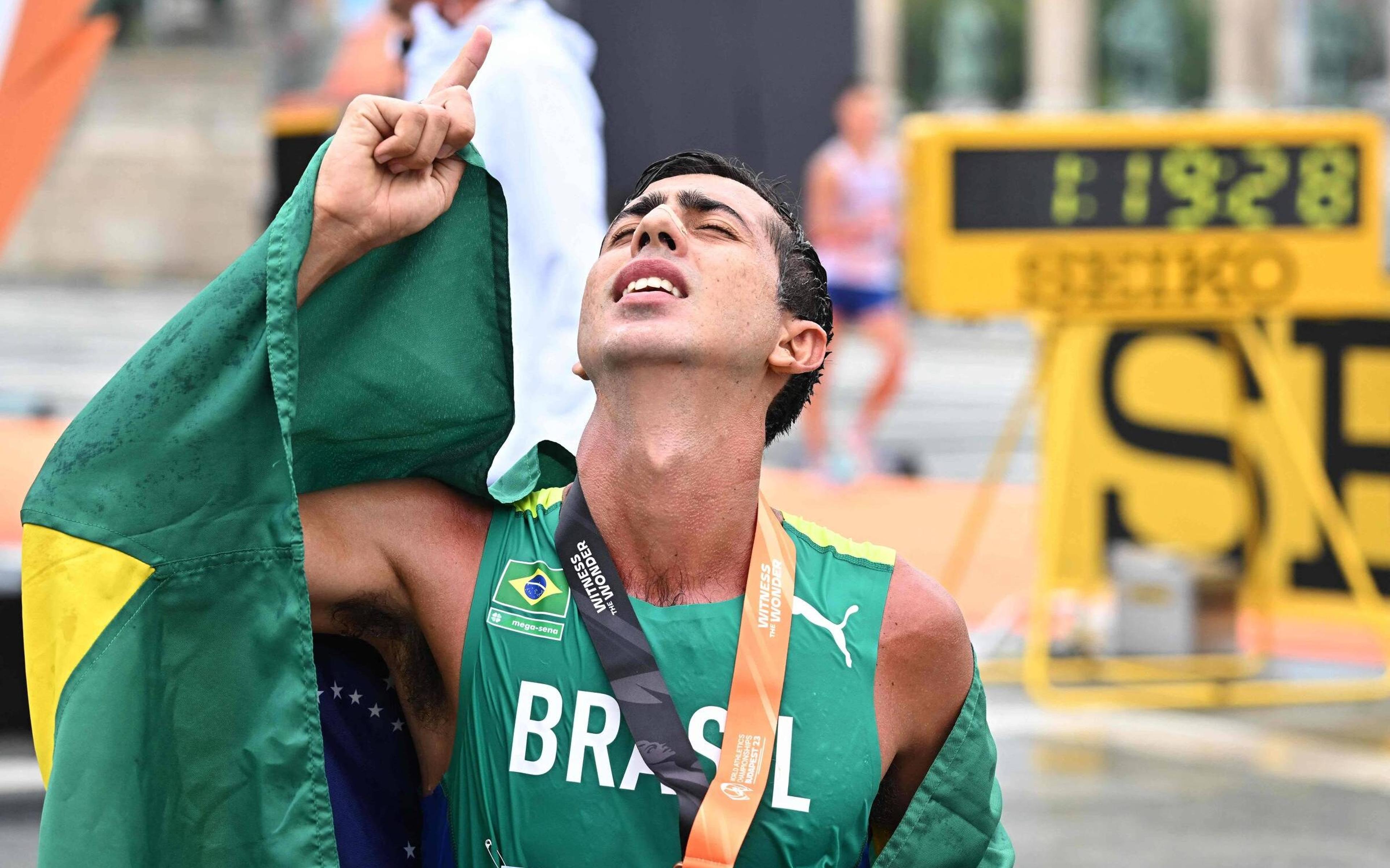 Aos 33 anos, Caio Bonfim ainda vê aposentadoria longe: ‘Gosto muito de competir’