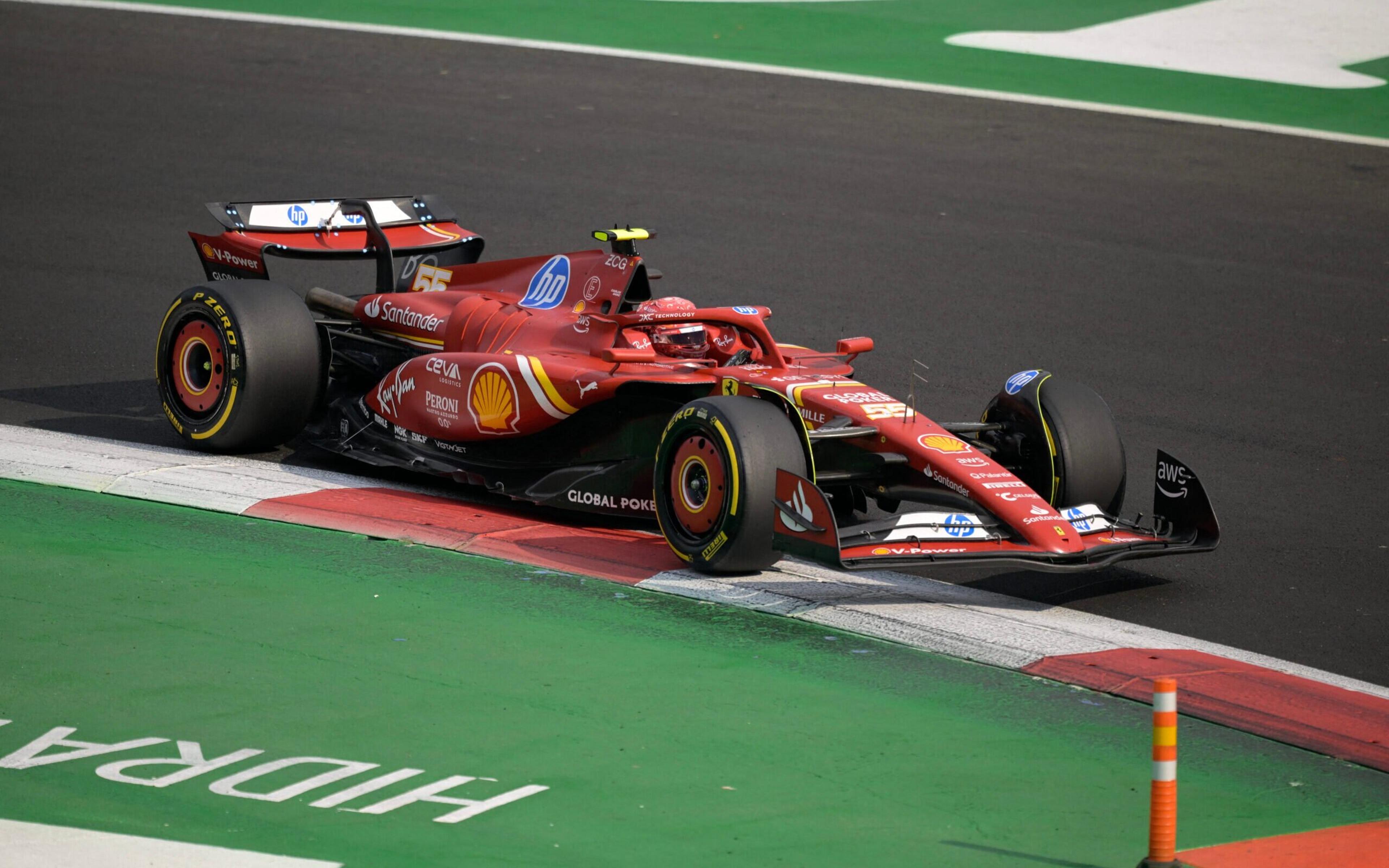 Sainz mostra força da Ferrari e conquista pole do GP da Cidade do México de F1