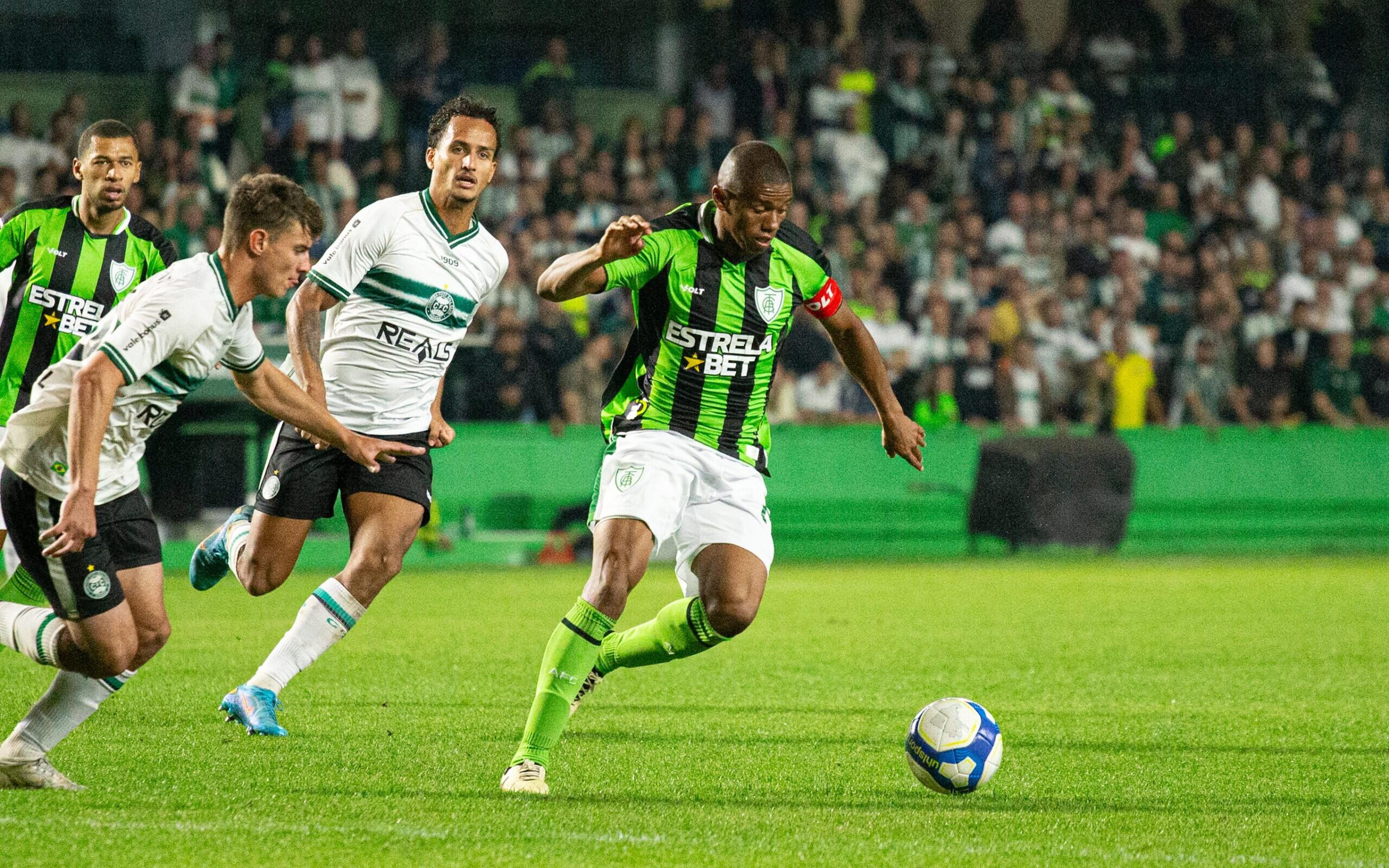 América-MG x Coritiba: estatísticas, escalações e onde assistir