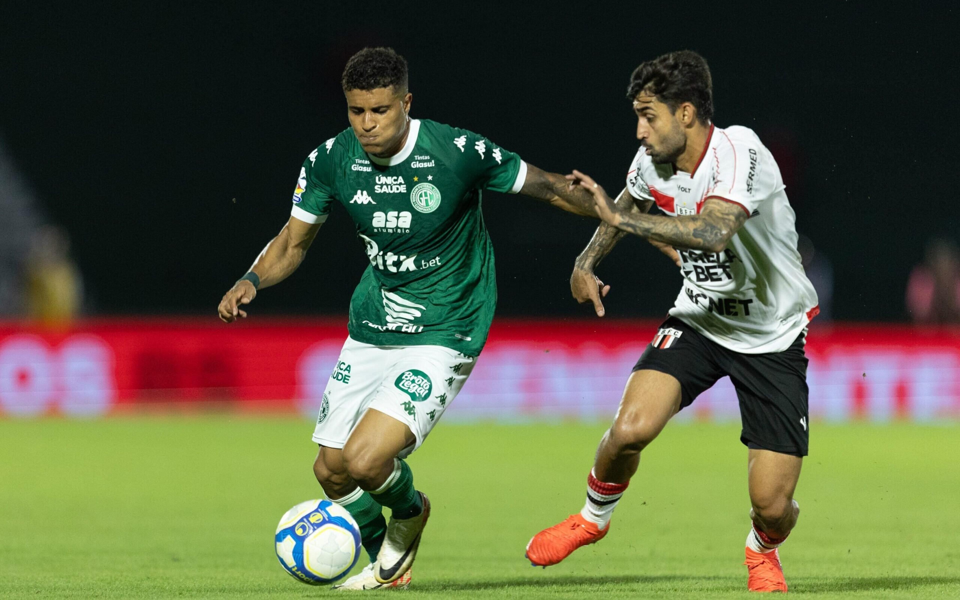 Botafogo-SP x Guarani: horário, onde assistir e escalações do jogo pela Série B