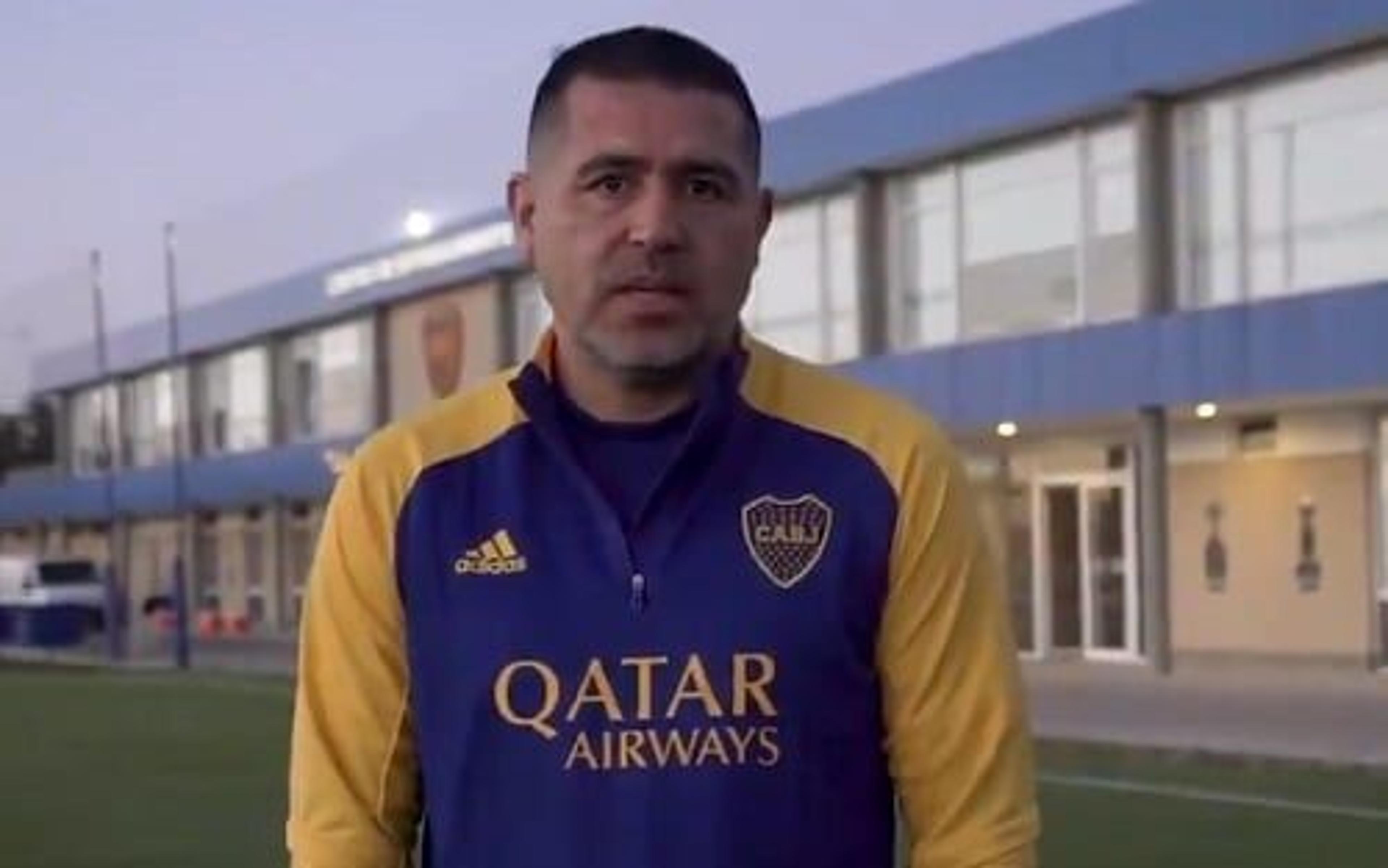 Riquelme ‘protagoniza’ confusão de torcedores do Boca Juniors