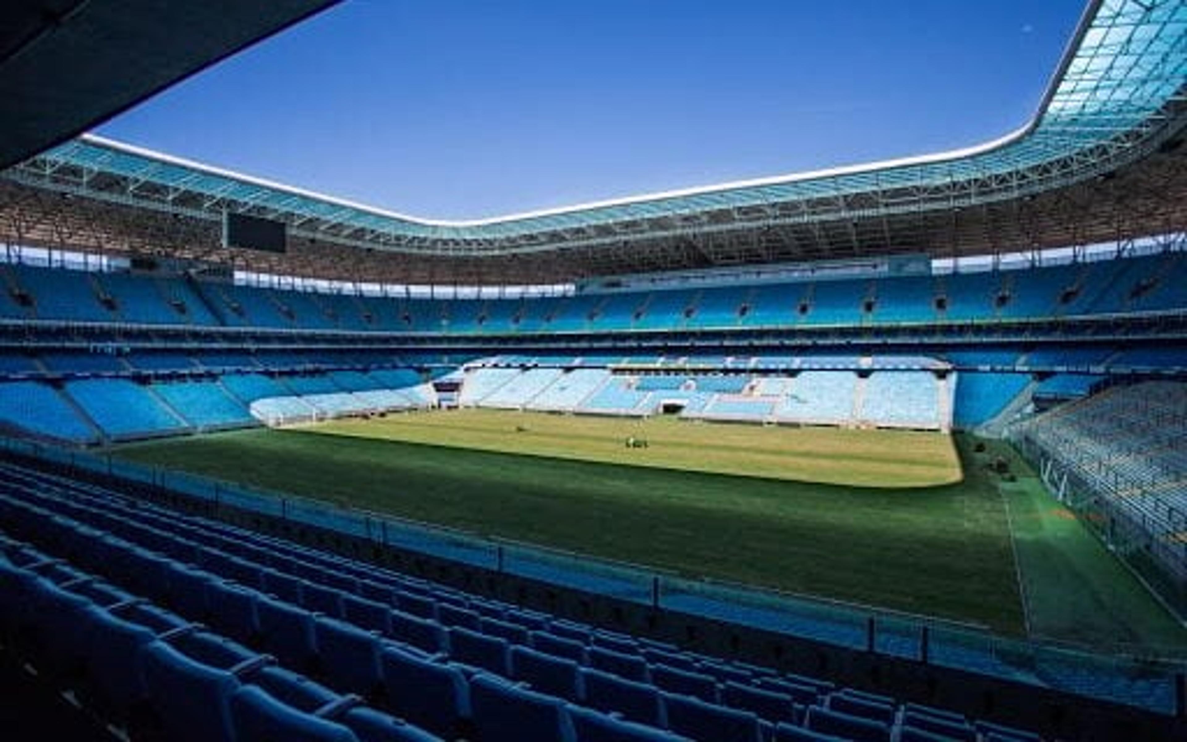 Arena do Grêmio tem setores esgotados para confronto com Atlético-GO