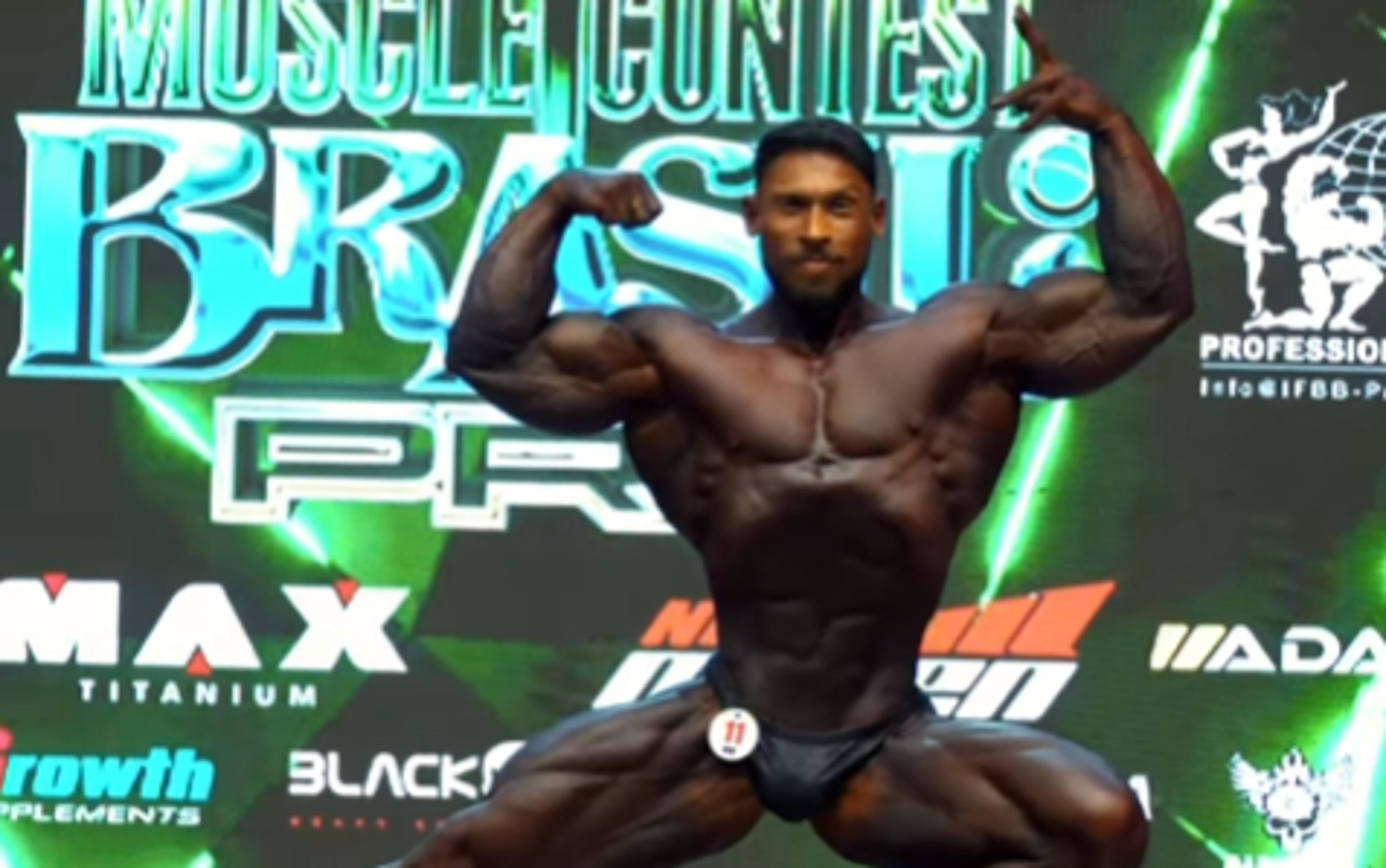 Ramon Dino domina as prévias do Mr. Olympia Brasil e é favorito ao título