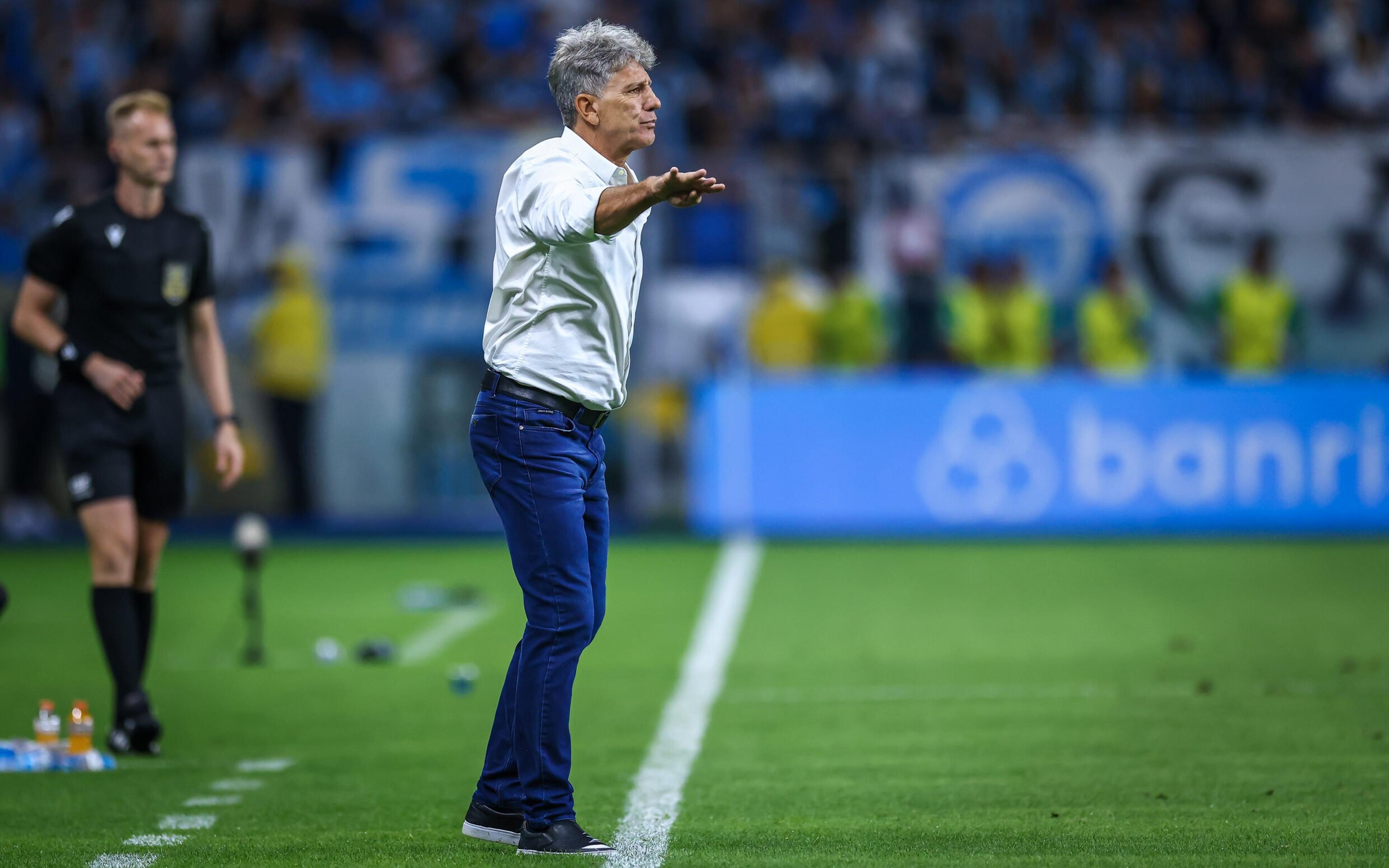 ‘Enquanto eu estiver aqui, o Grêmio não cai’, diz Renato Gaúcho após empate