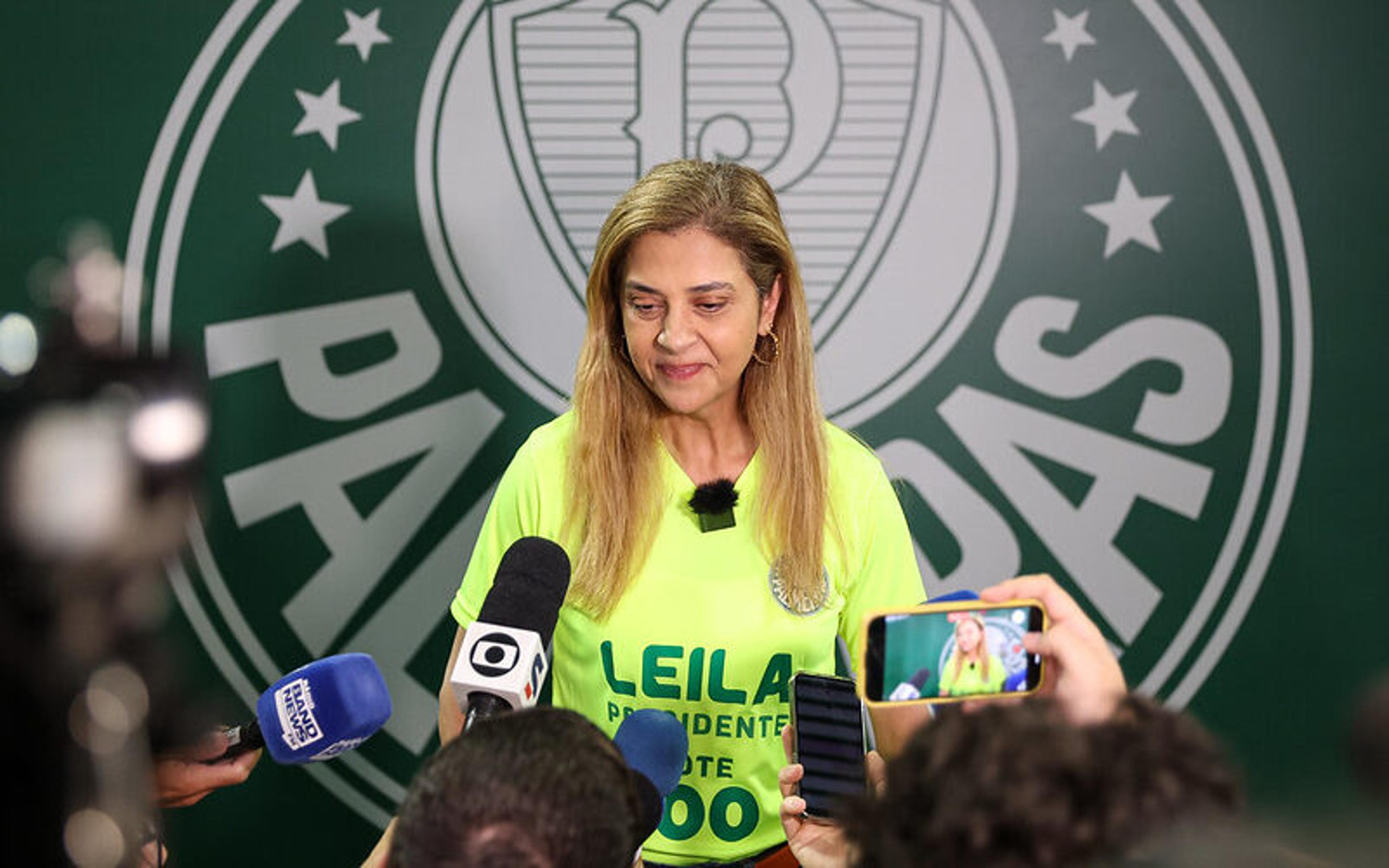 Contratações, Super Mundial e Abel: Leila Pereira elenca prioridades do Palmeiras