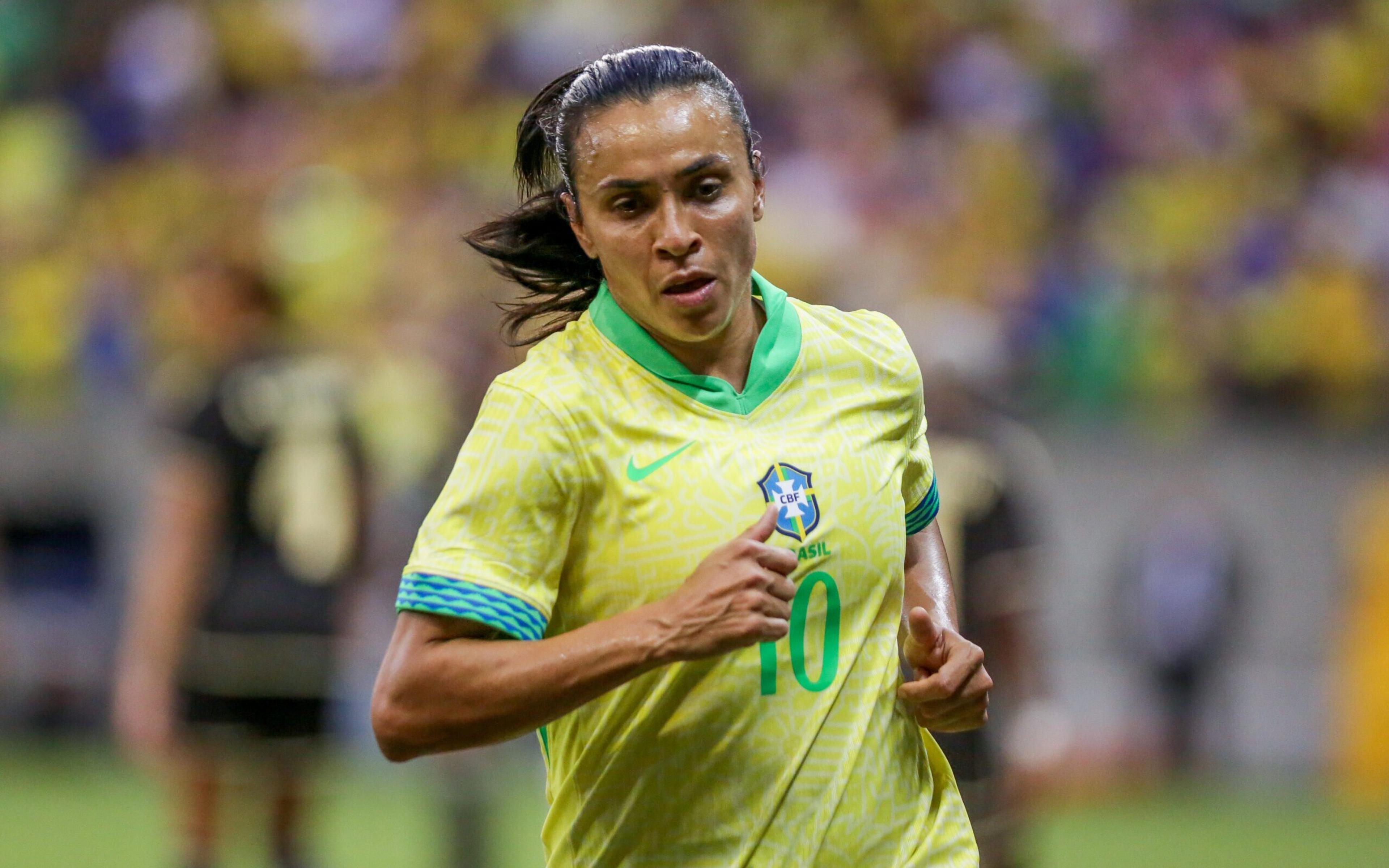 Por que Marta não está jogando hoje?