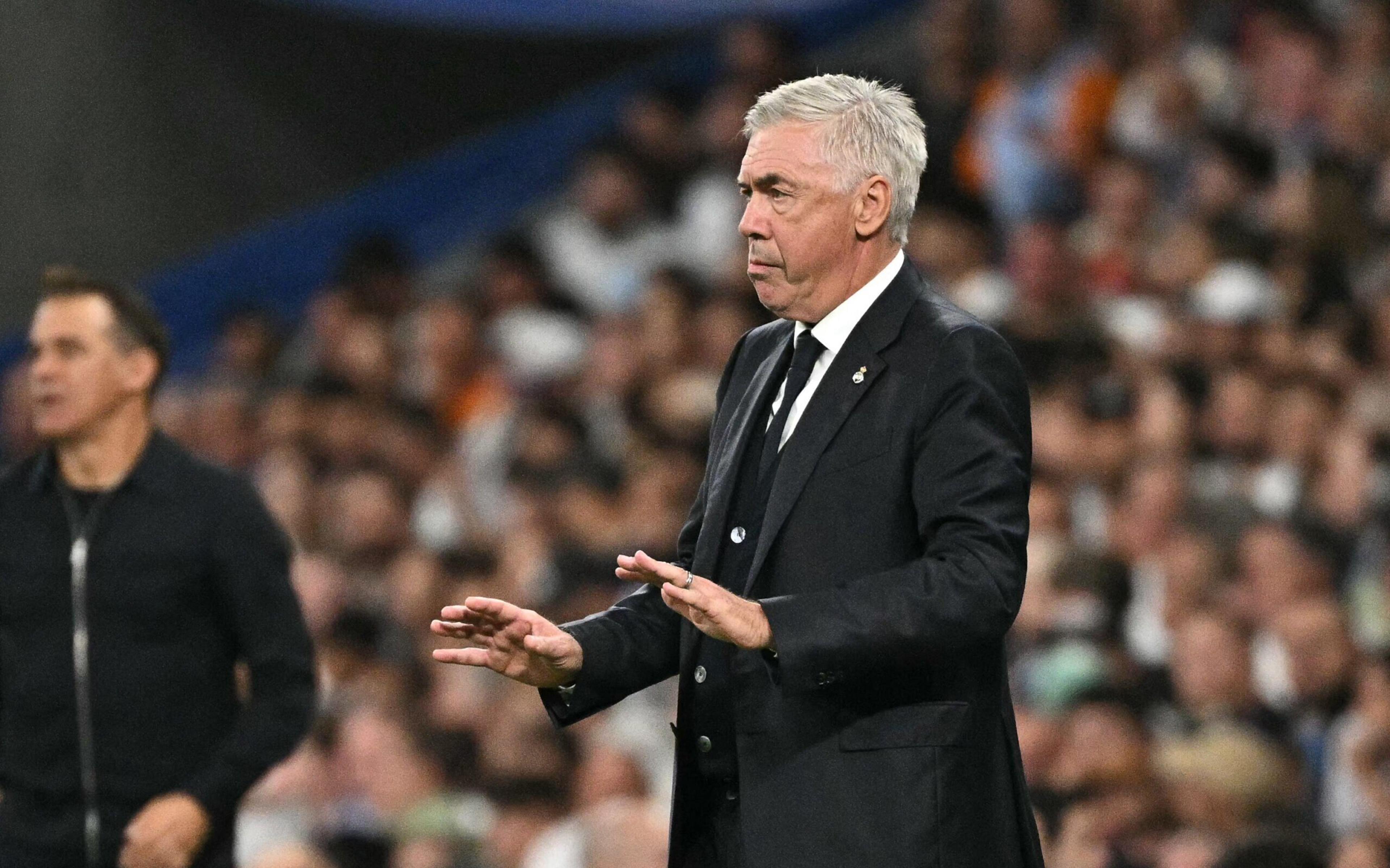 Carlo Ancelotti balança no cargo de técnico do Real Madrid, diz jornal