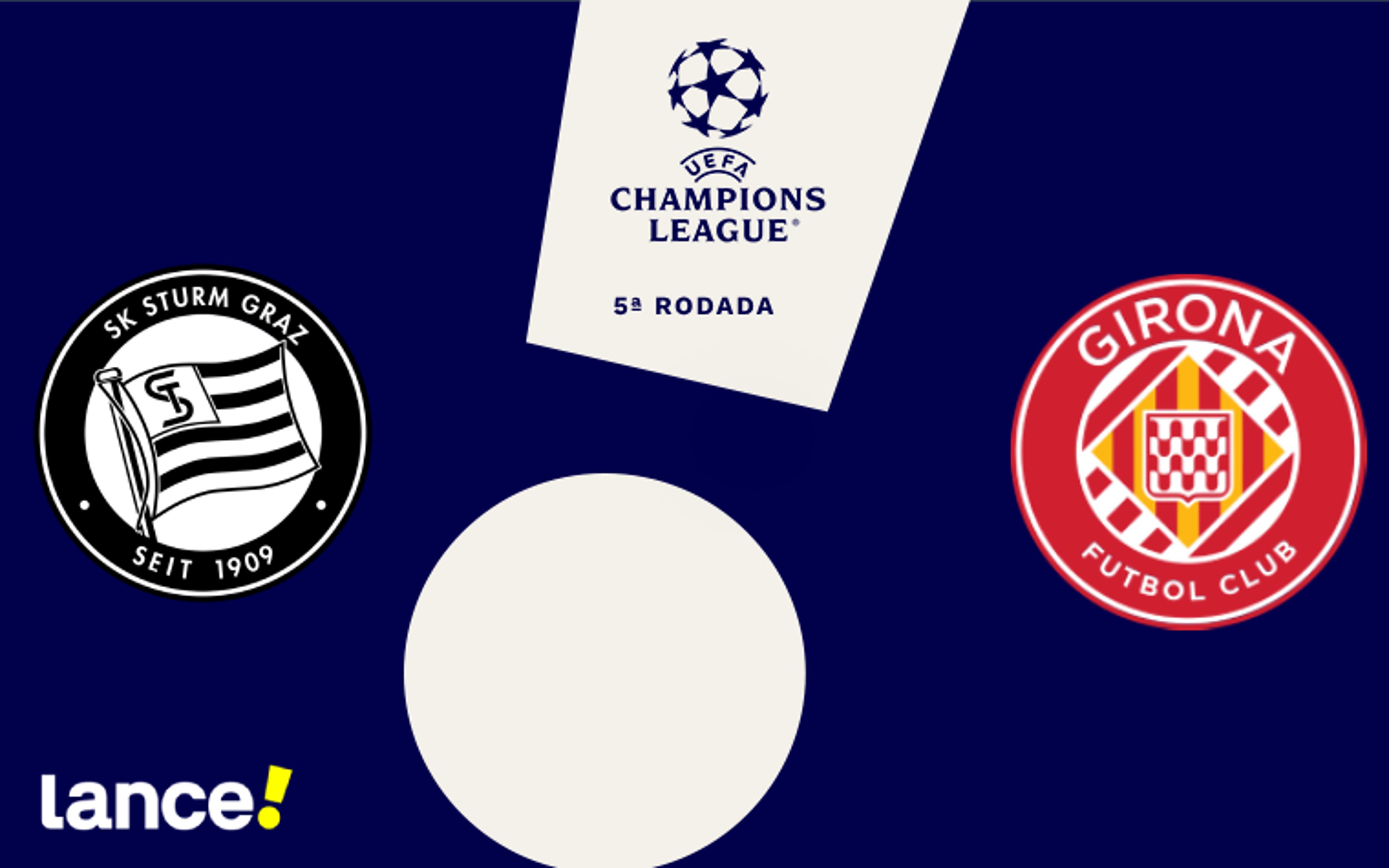 Sturm Graz x Girona: onde assistir ao vivo, horário e escalações do jogo pela Champions League