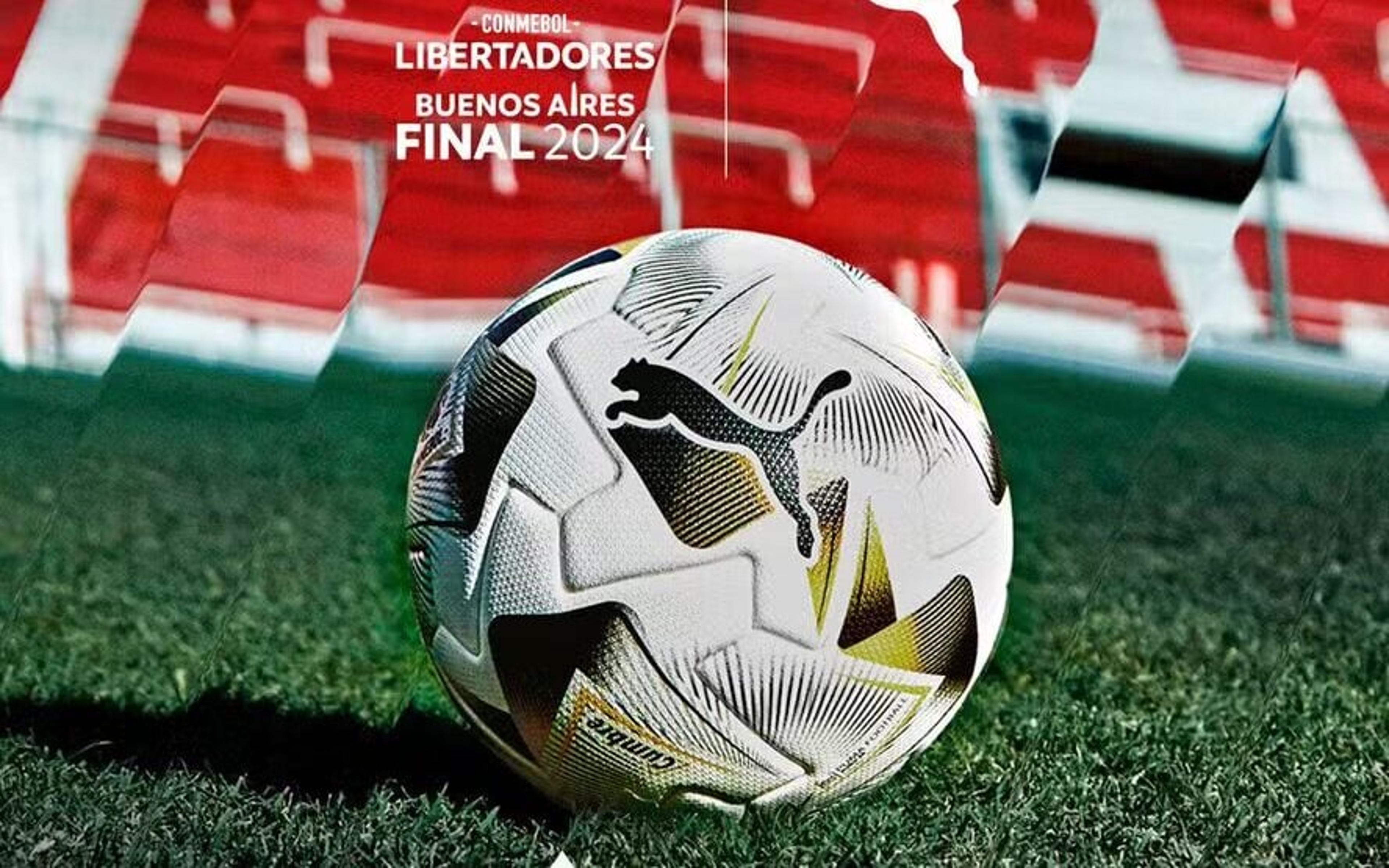 Conmebol revela bola a ser usada na final da Copa Libertadores