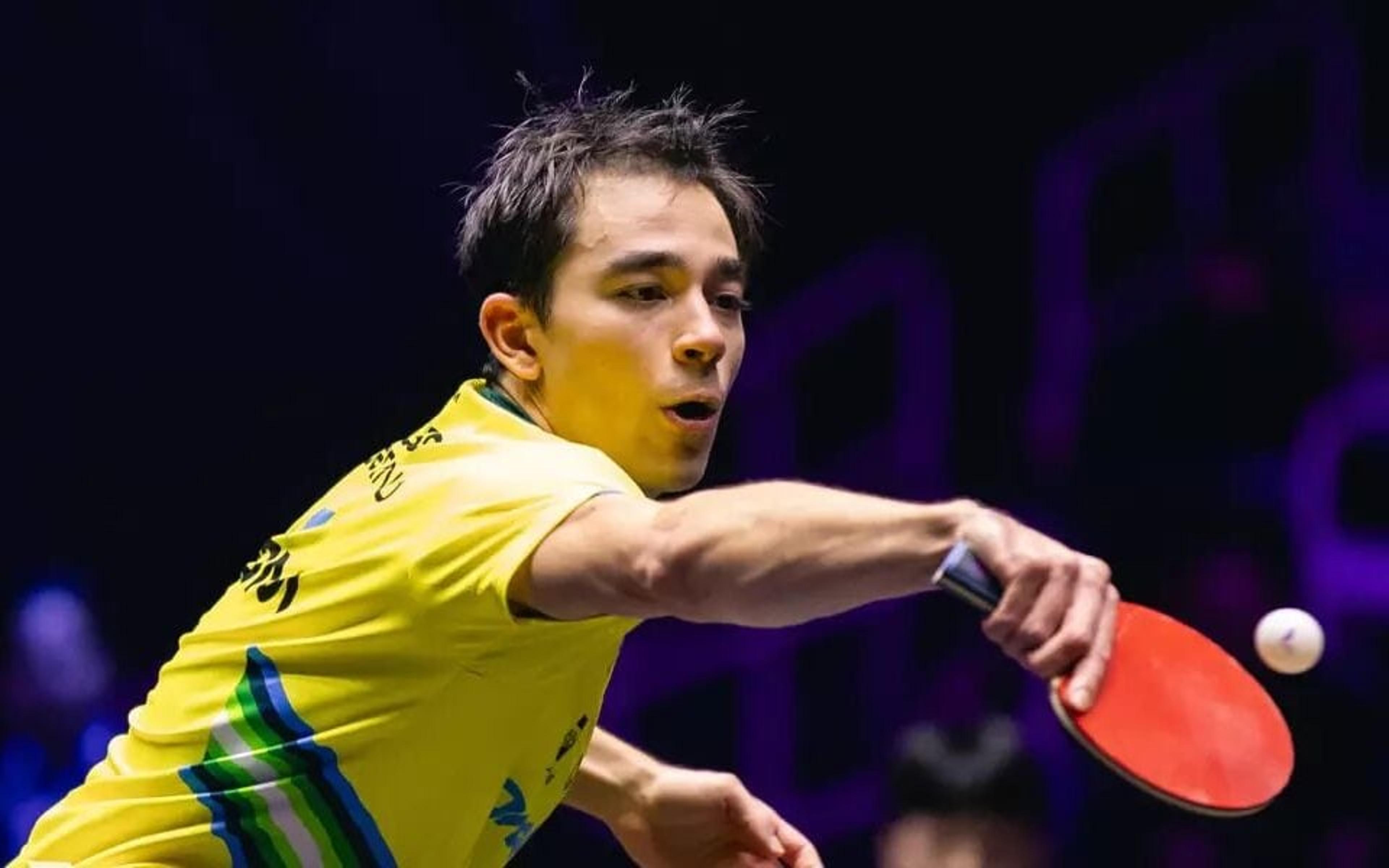 Hugo Calderano perde na estreia do WTT Finals, no Japão