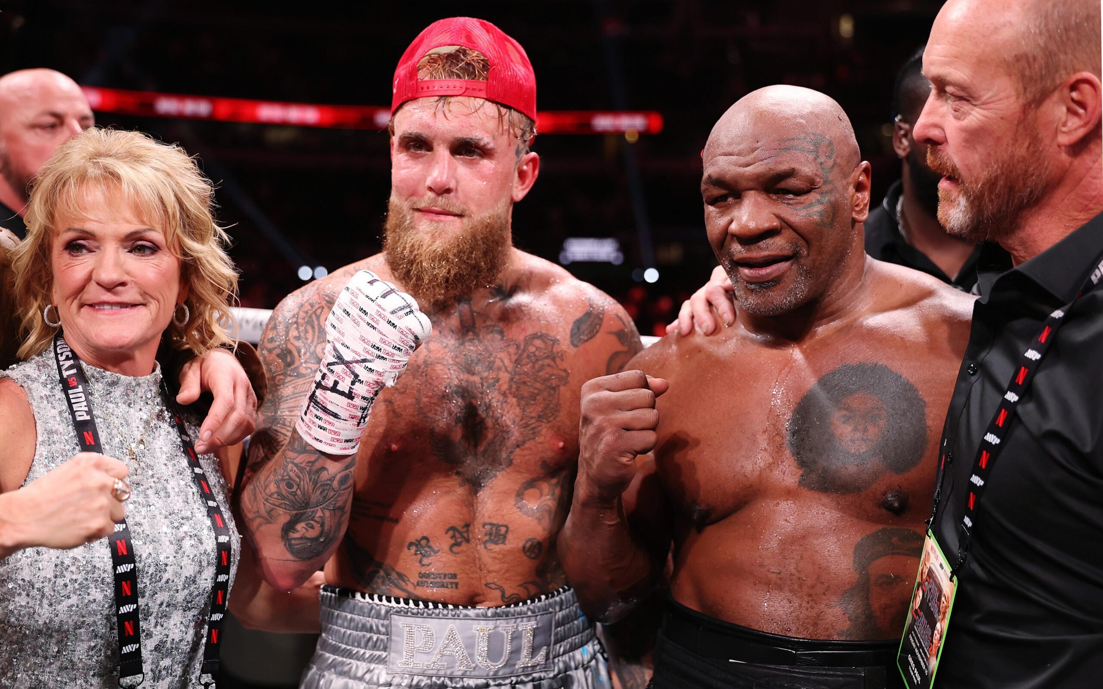 Confira valor da bilheteria do evento de boxe entre Mike Tyson e Jake Paul