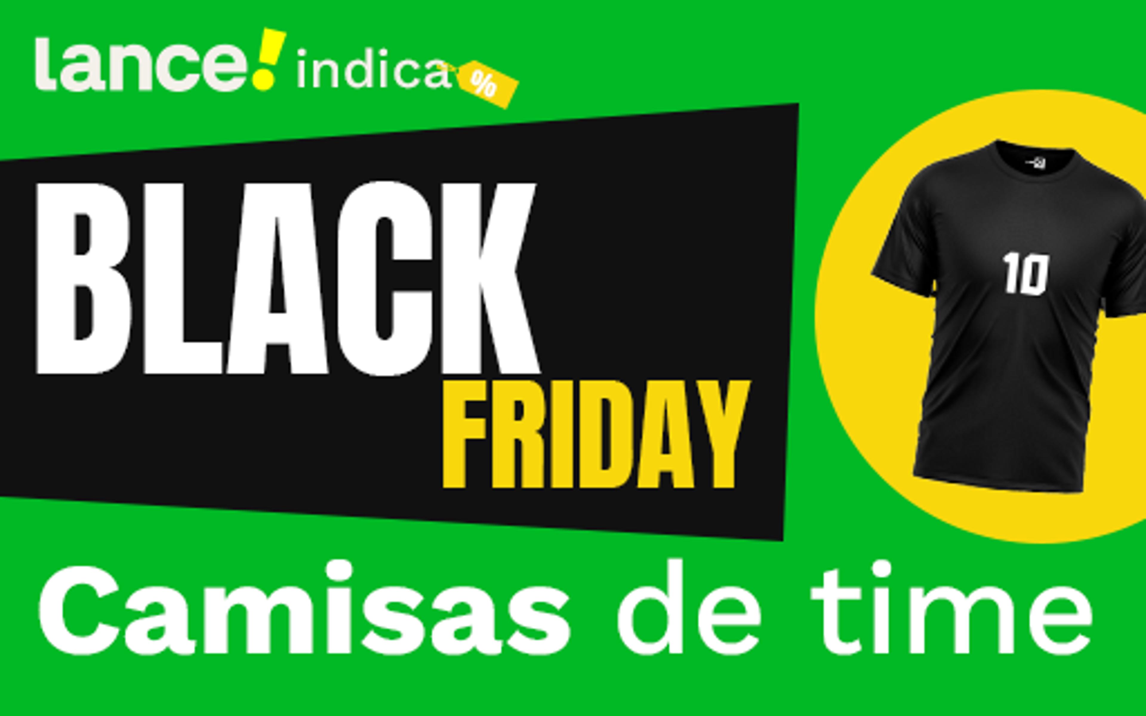 Camisas de time em promoção na Black Friday FutFanatics: Aproveite até 70% OFF