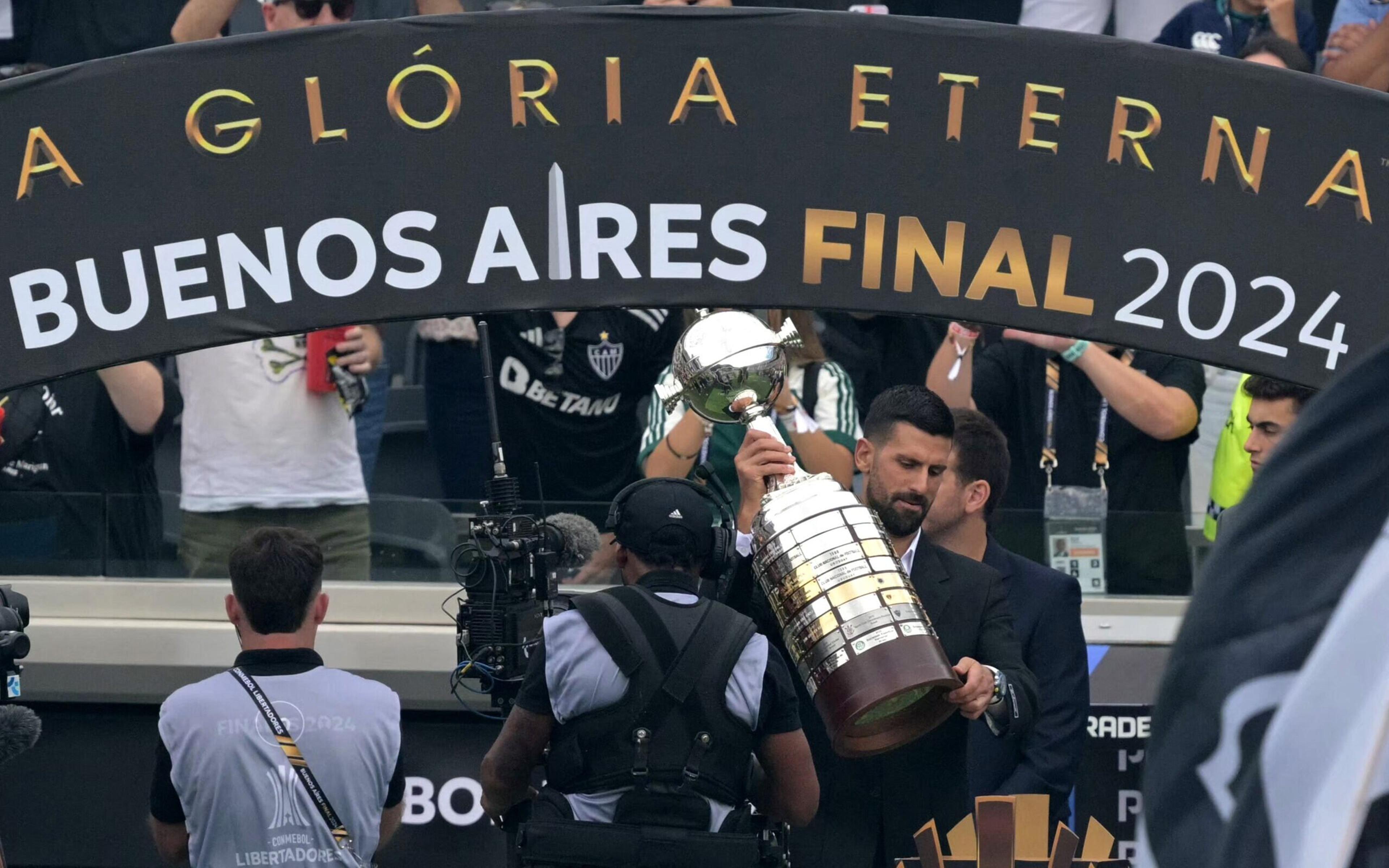 Por que Djokovic participou de ação na final da Libertadores?