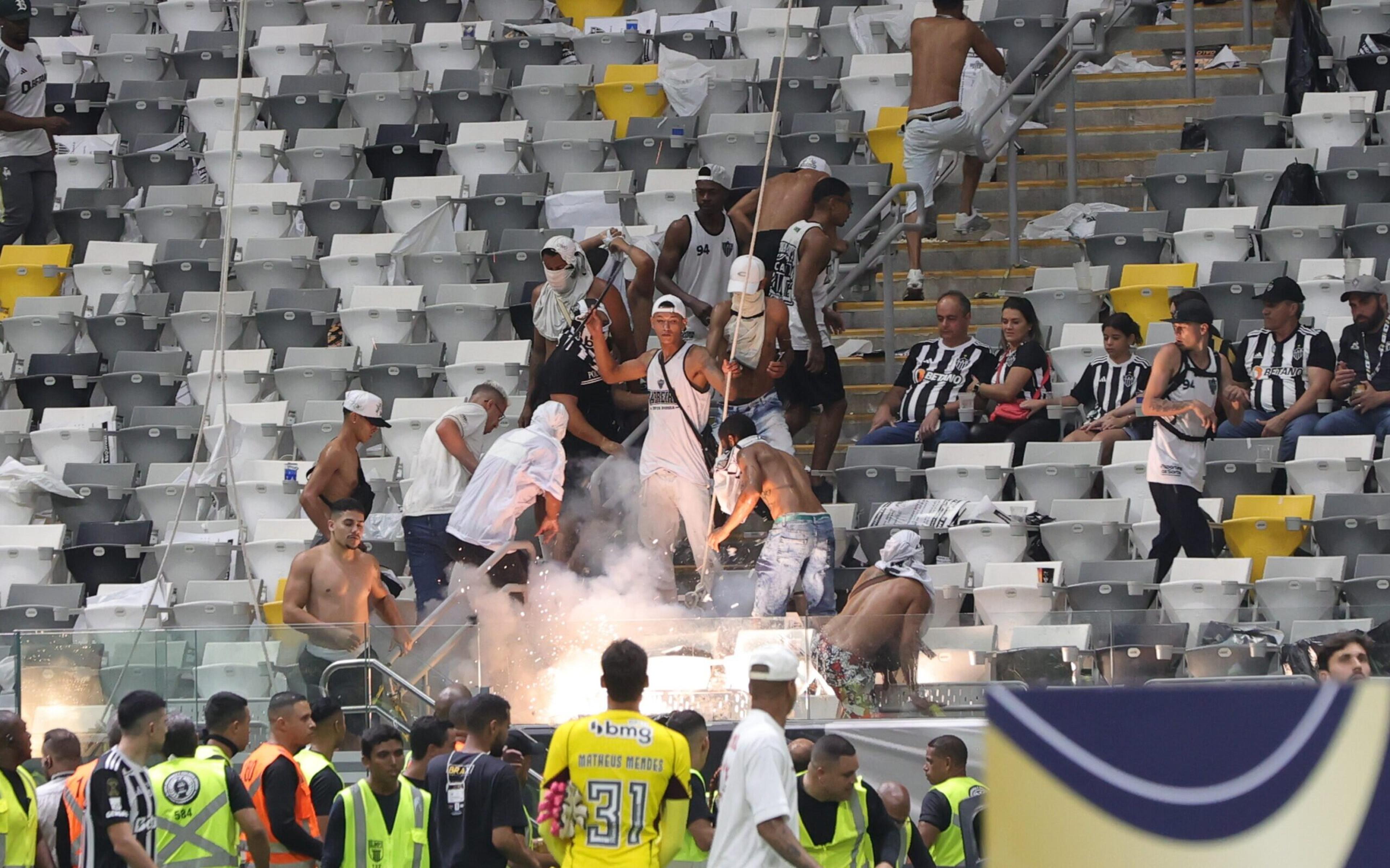 Presidente da CBF atribui tumultos na Arena MRV a ‘bandoleiros’