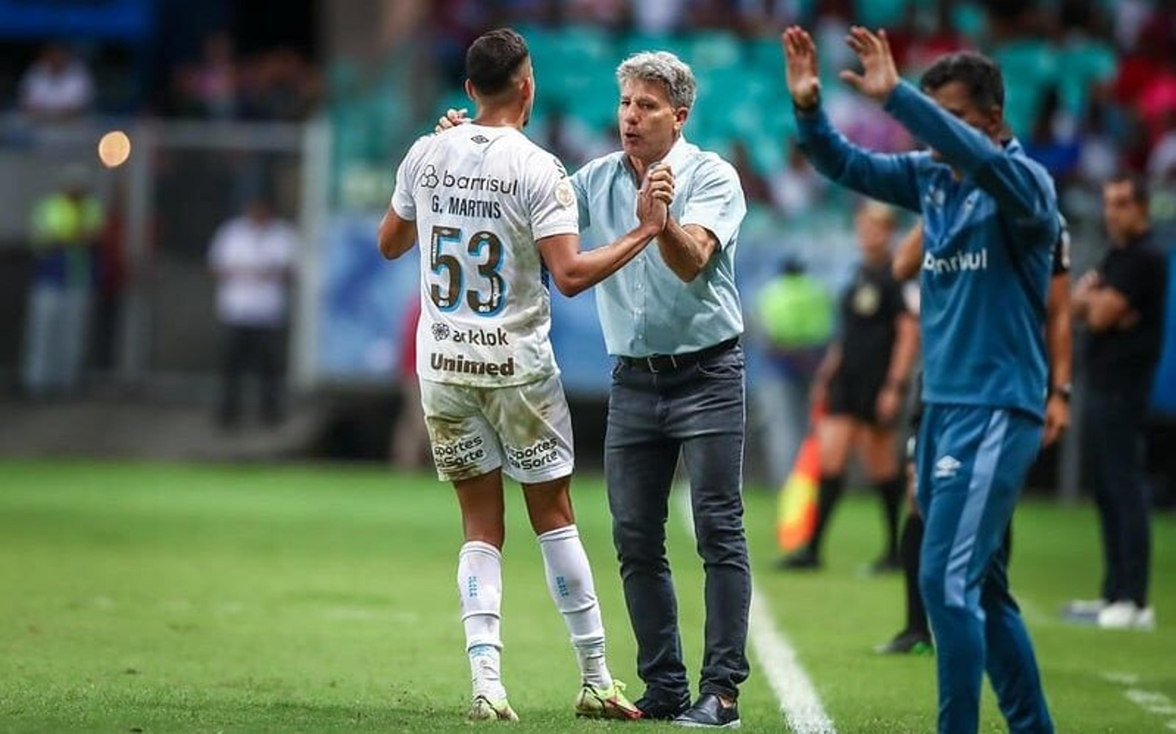 Grêmio prepara retorno de Gustavo Martins para encarar o Juventude