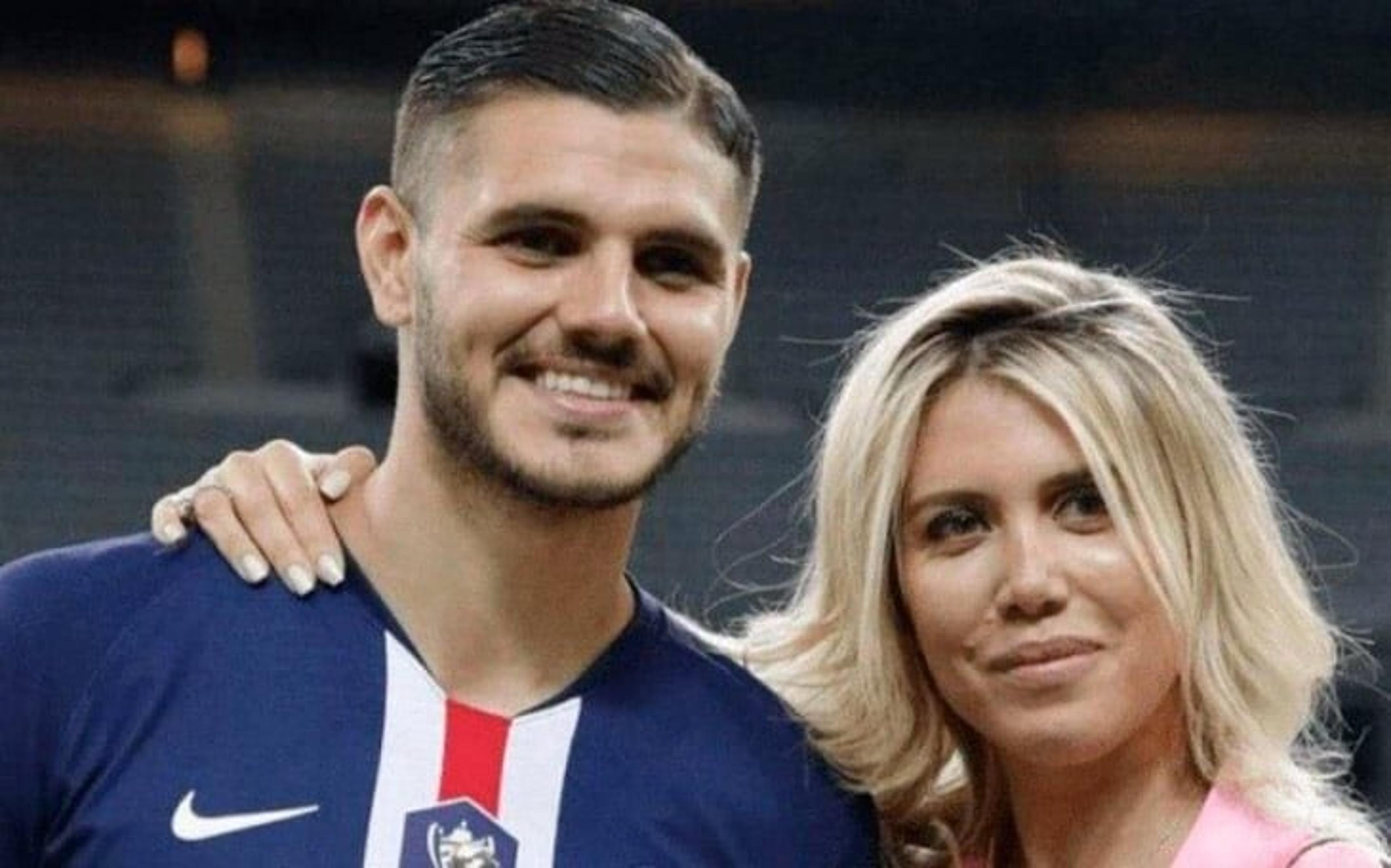 Icardi se manifesta contra Wanda Nara após ser denunciado por violência de gênero