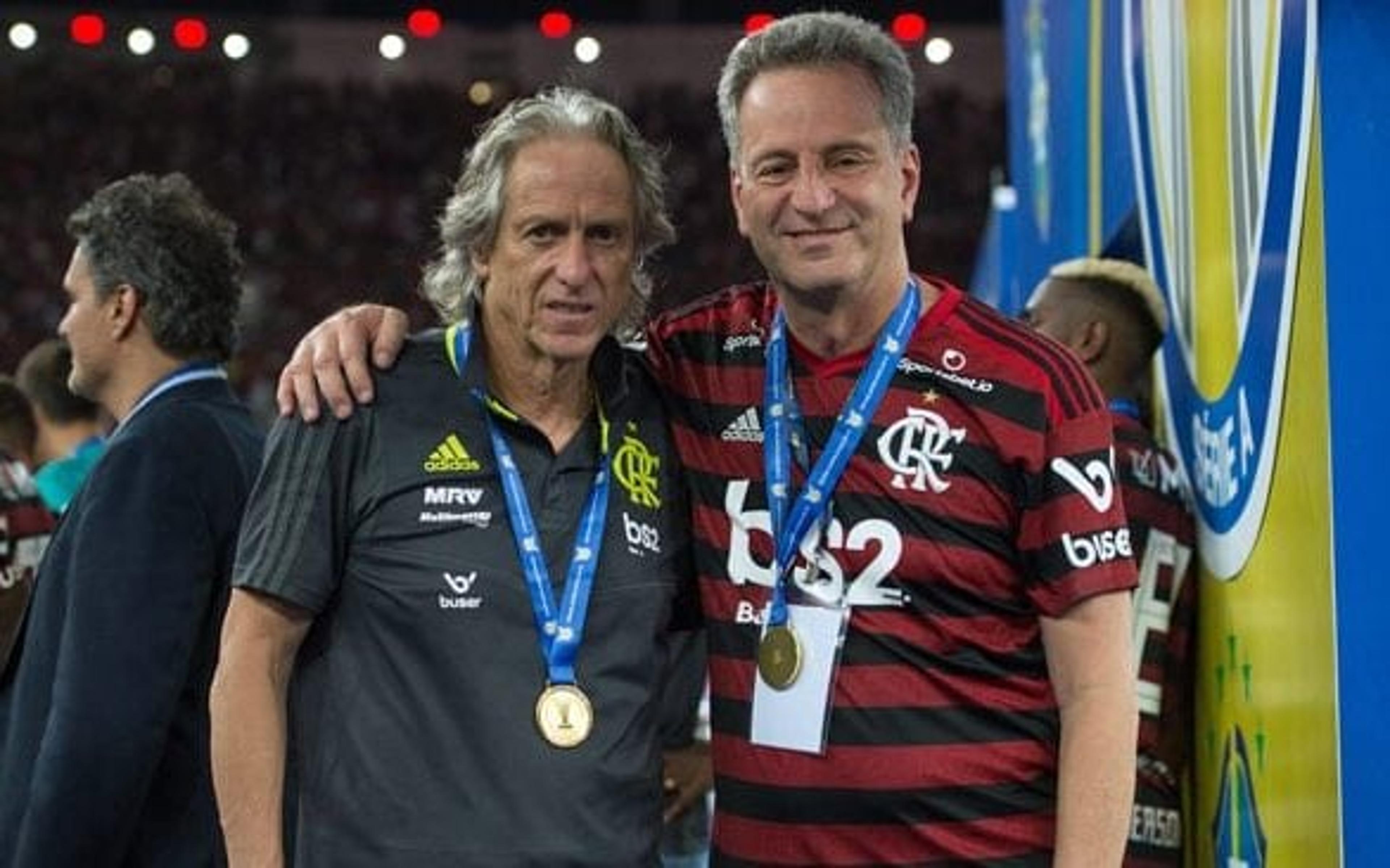 Rodolfo Landim revela por que Jorge Jesus não voltou ao Flamengo; veja