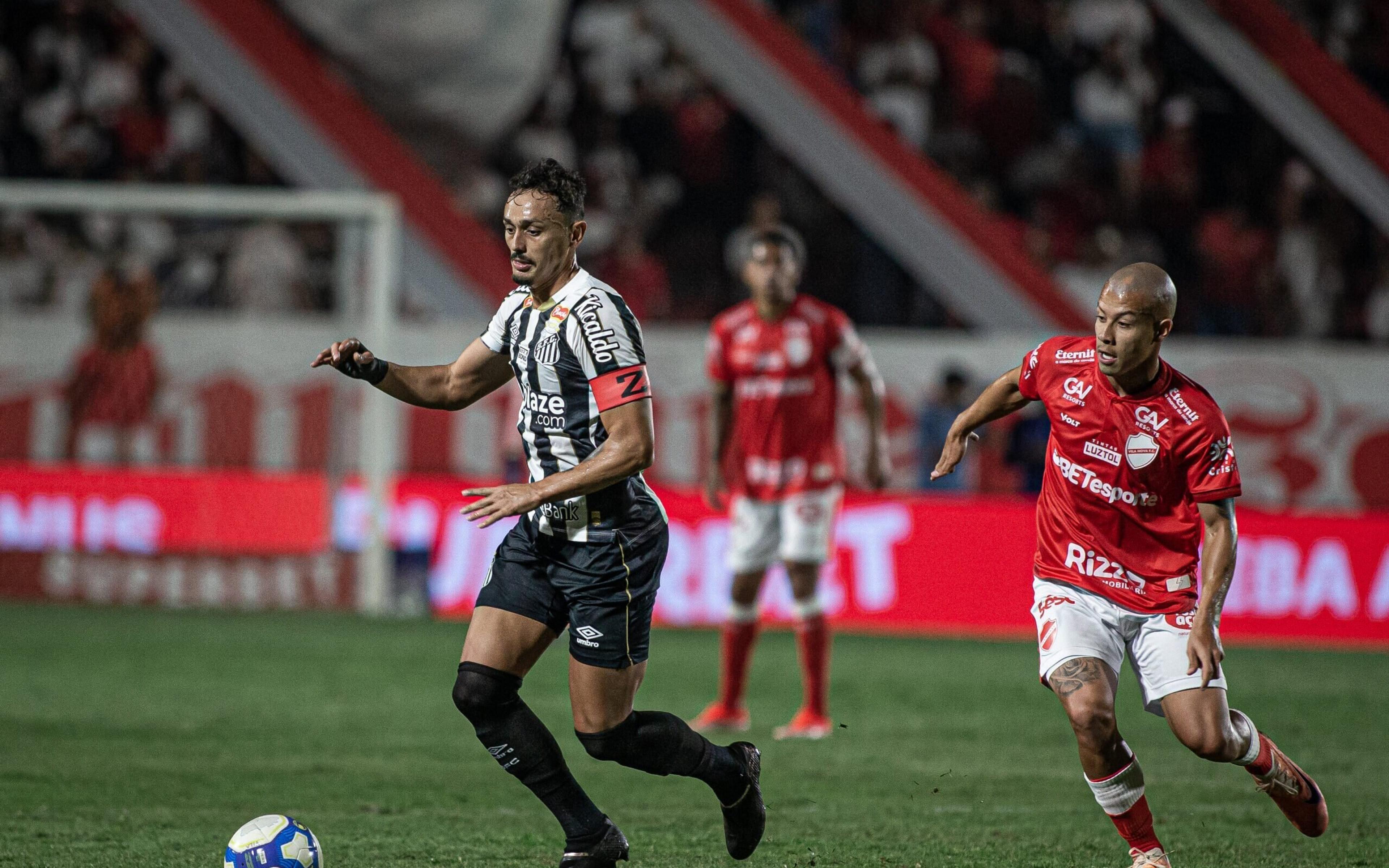 Santos x Vila Nova: onde assistir, horário e escalações do jogo pela Série B