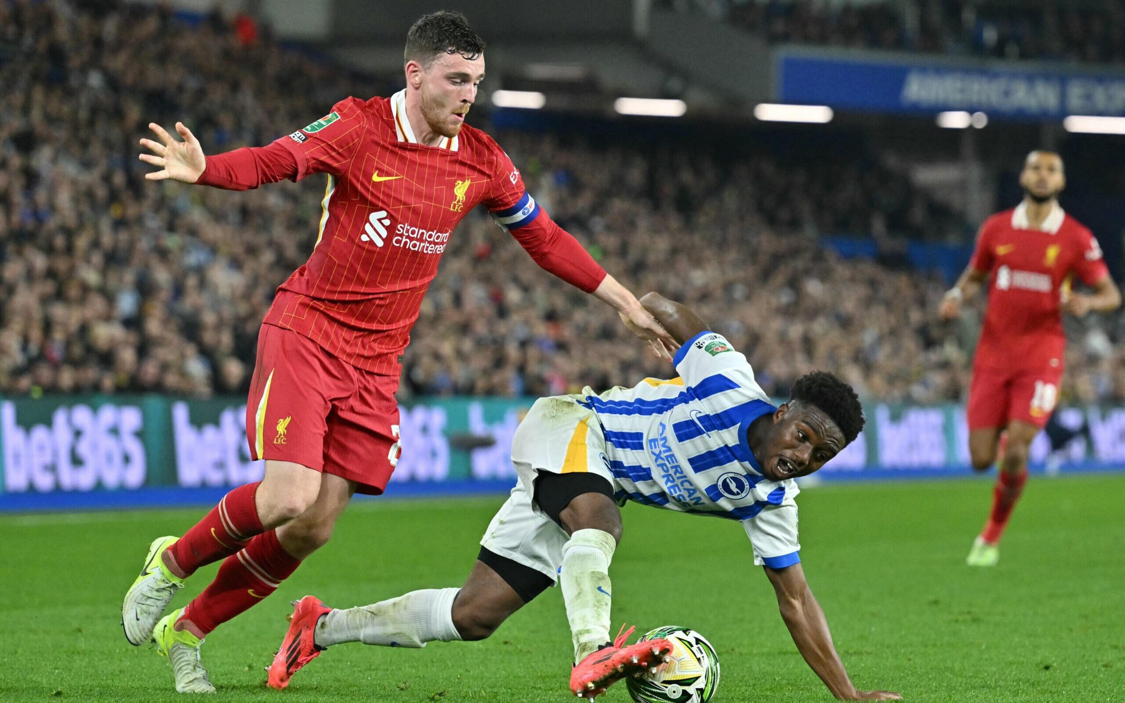 Liverpool x Brighton: onde assistir, horário e escalações do jogo pela Premier League