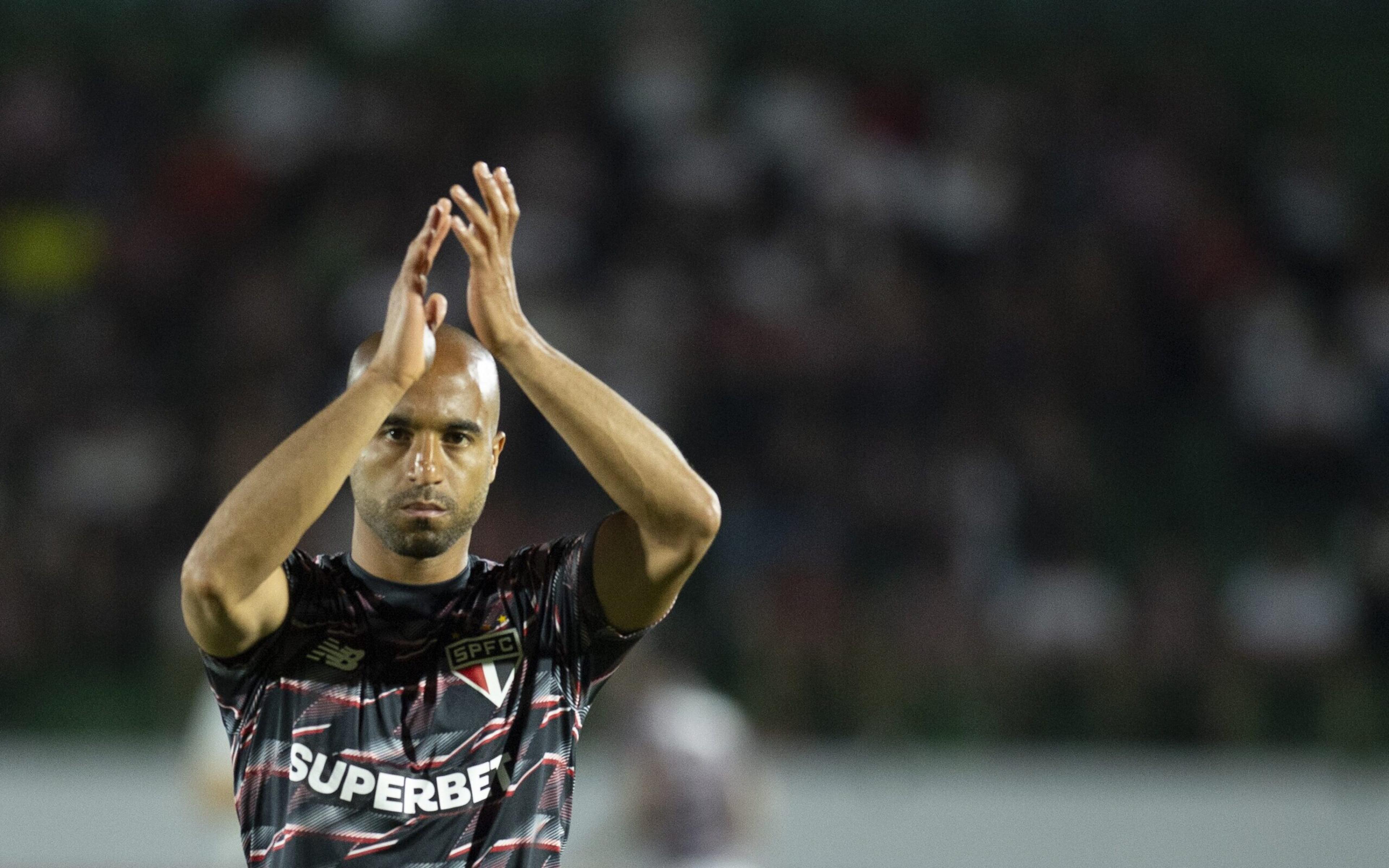 Lucas Moura fala em ‘poder de reação’ do São Paulo em jogo difícil contra o Atlético-MG