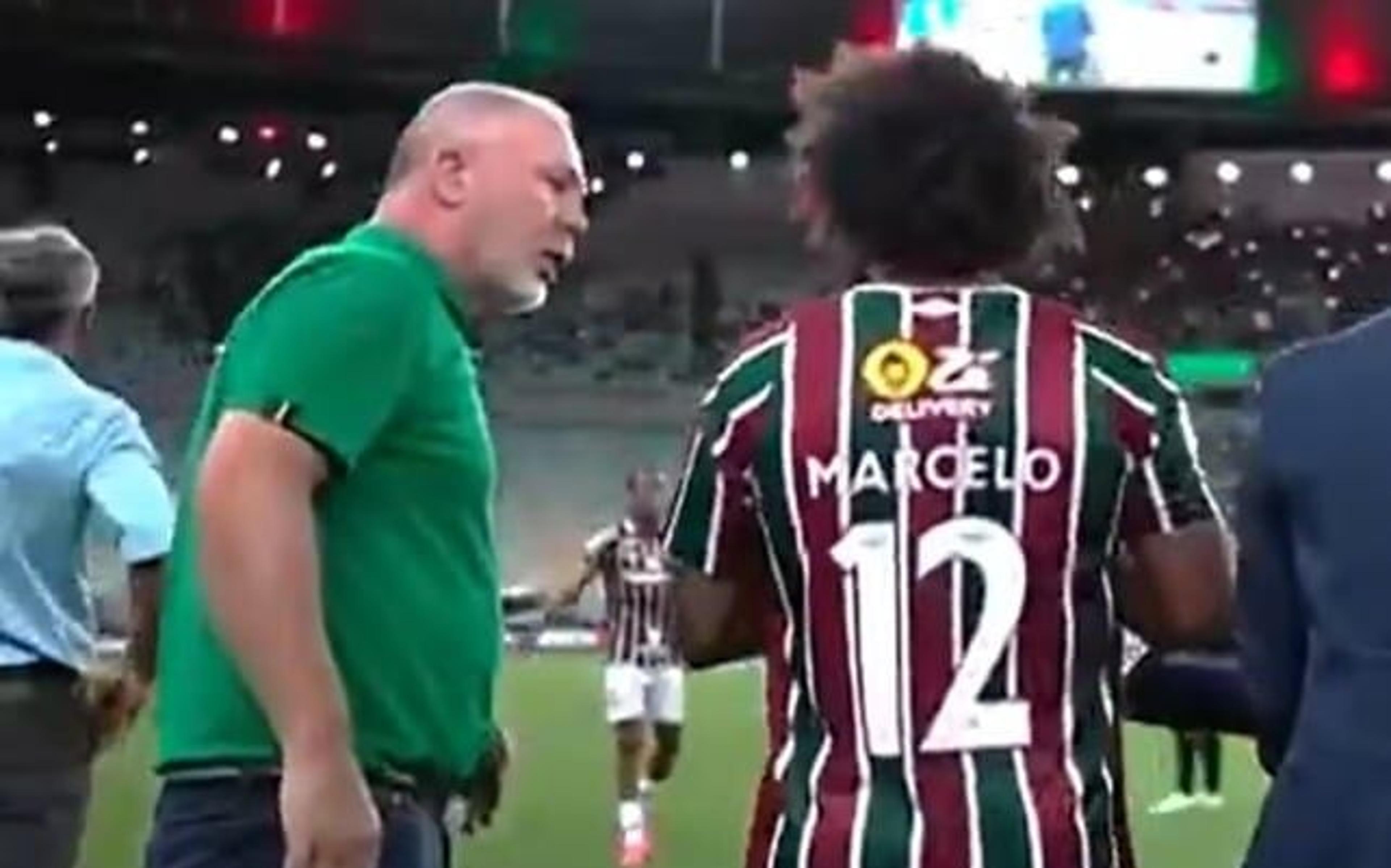 Dublador revela conversa de Mano Menezes com Marcelo em Fluminense x Grêmio