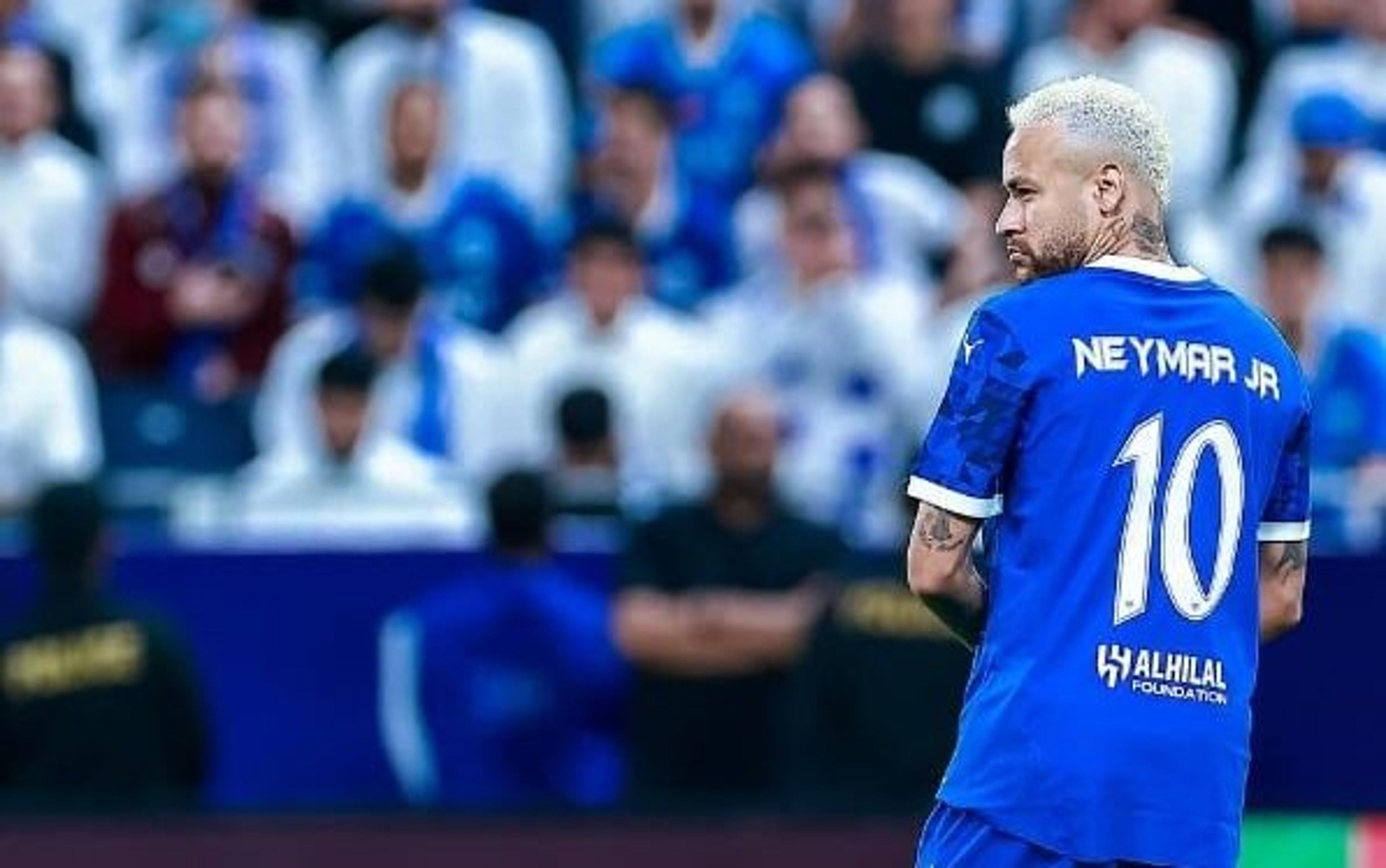 Neymar tem nova lesão e volta a desfalcar o Al-Hilal na temporada