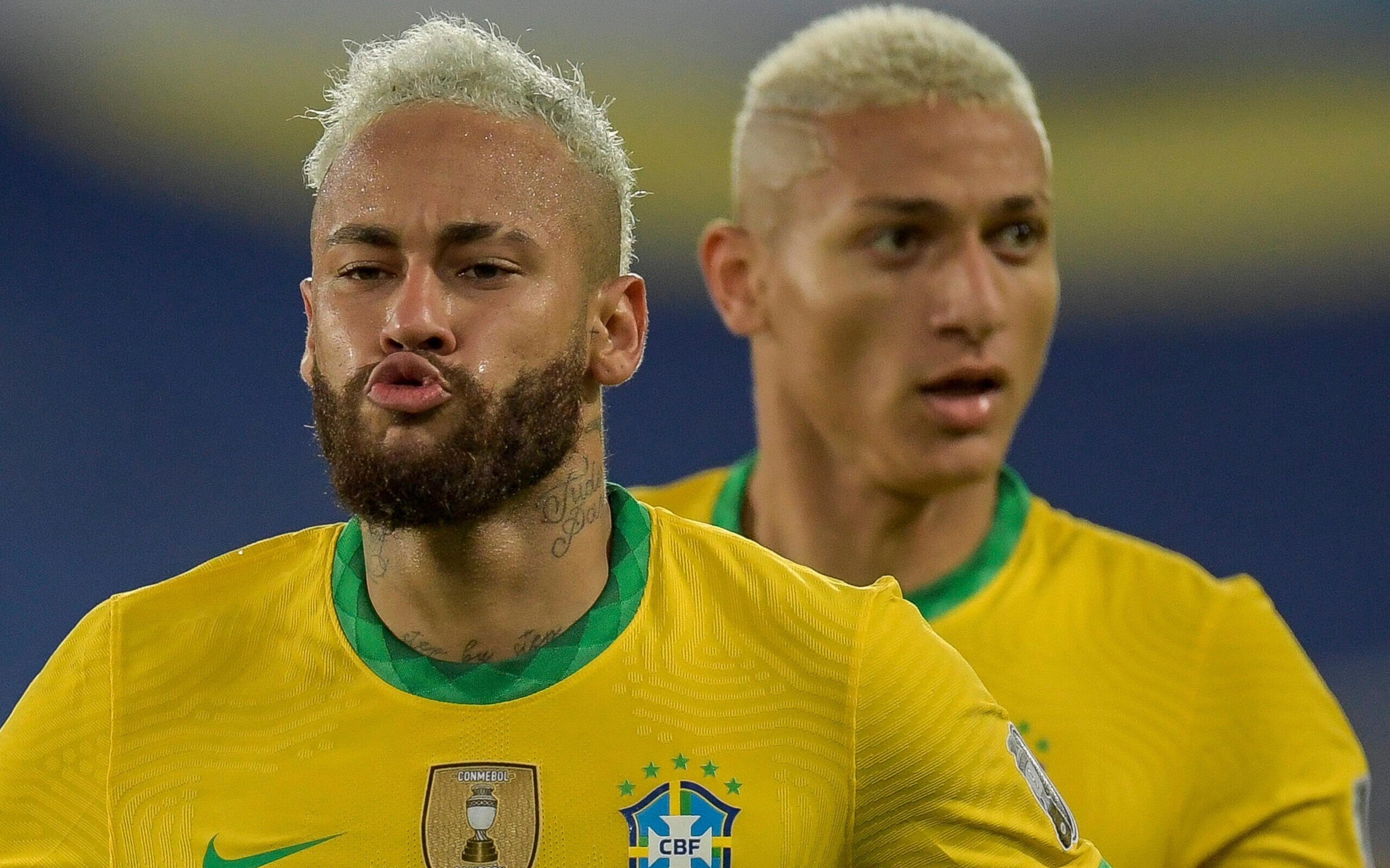 Neymar manda mensagem de apoio para Richarlison após lesão