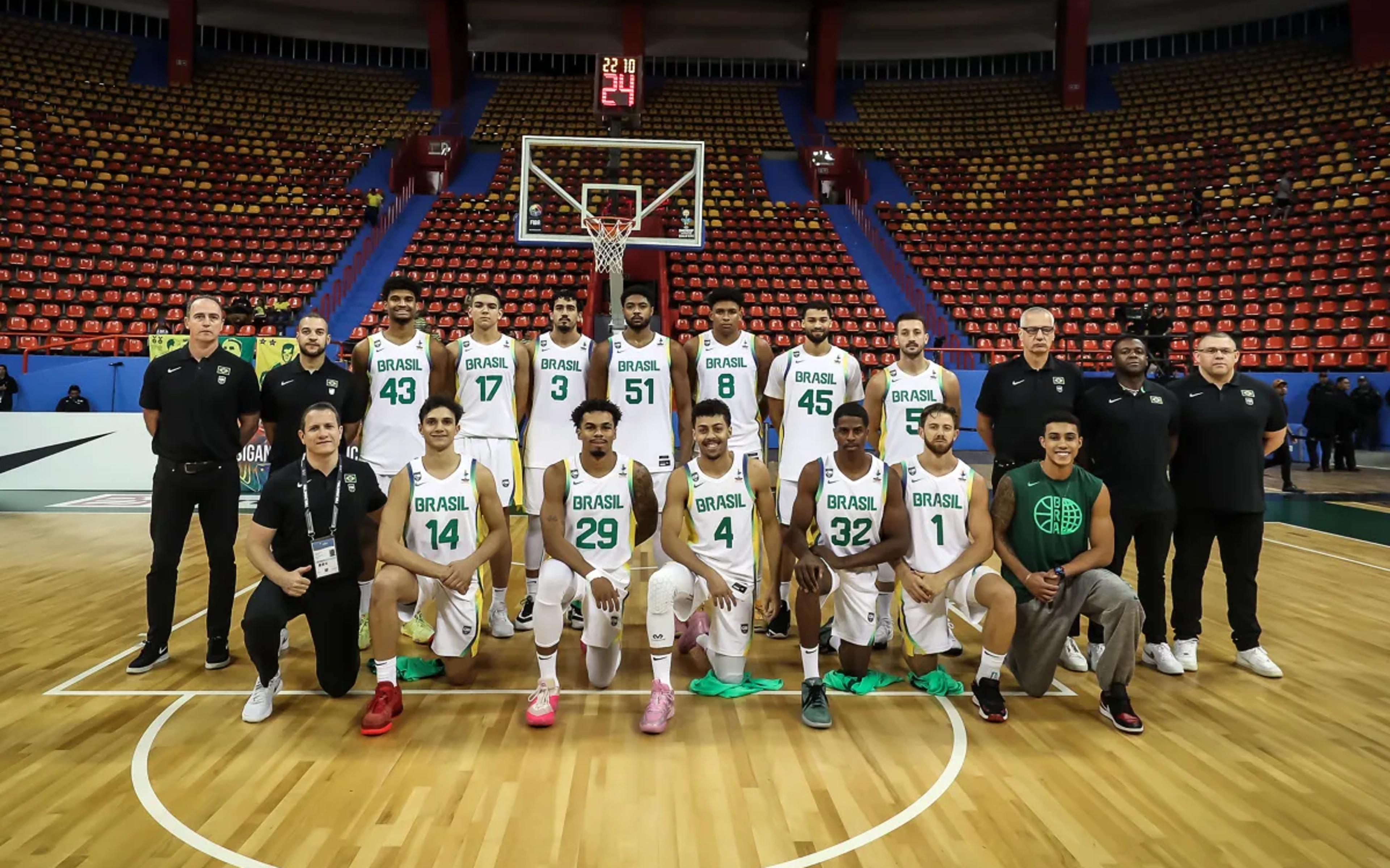 Brasil x Panamá de basquete: onde assistir e horário pelas Eliminatórias da AmeriCup