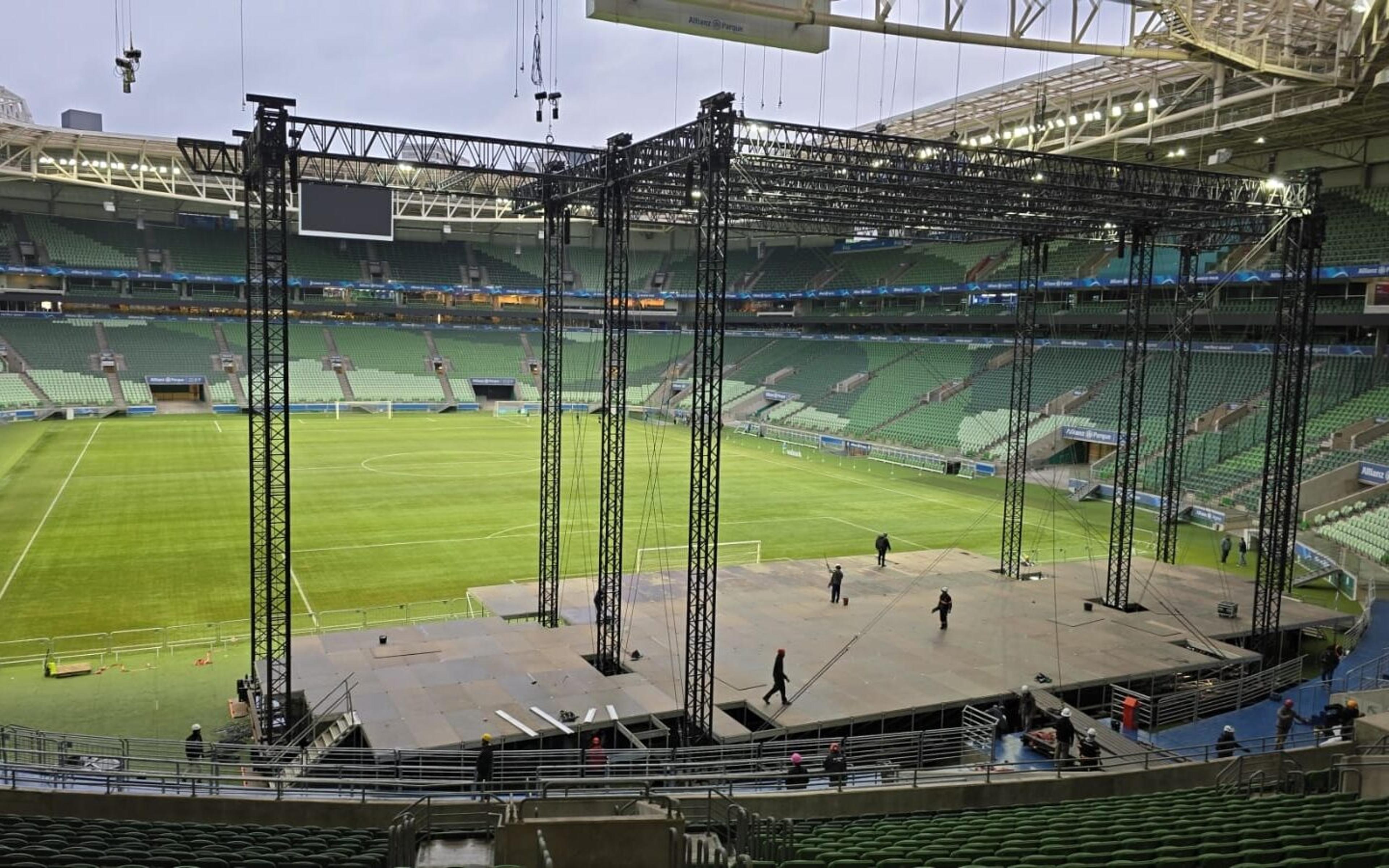 Estádio do Palmeiras terá visão reduzida para decisão contra o Fluminense; entenda