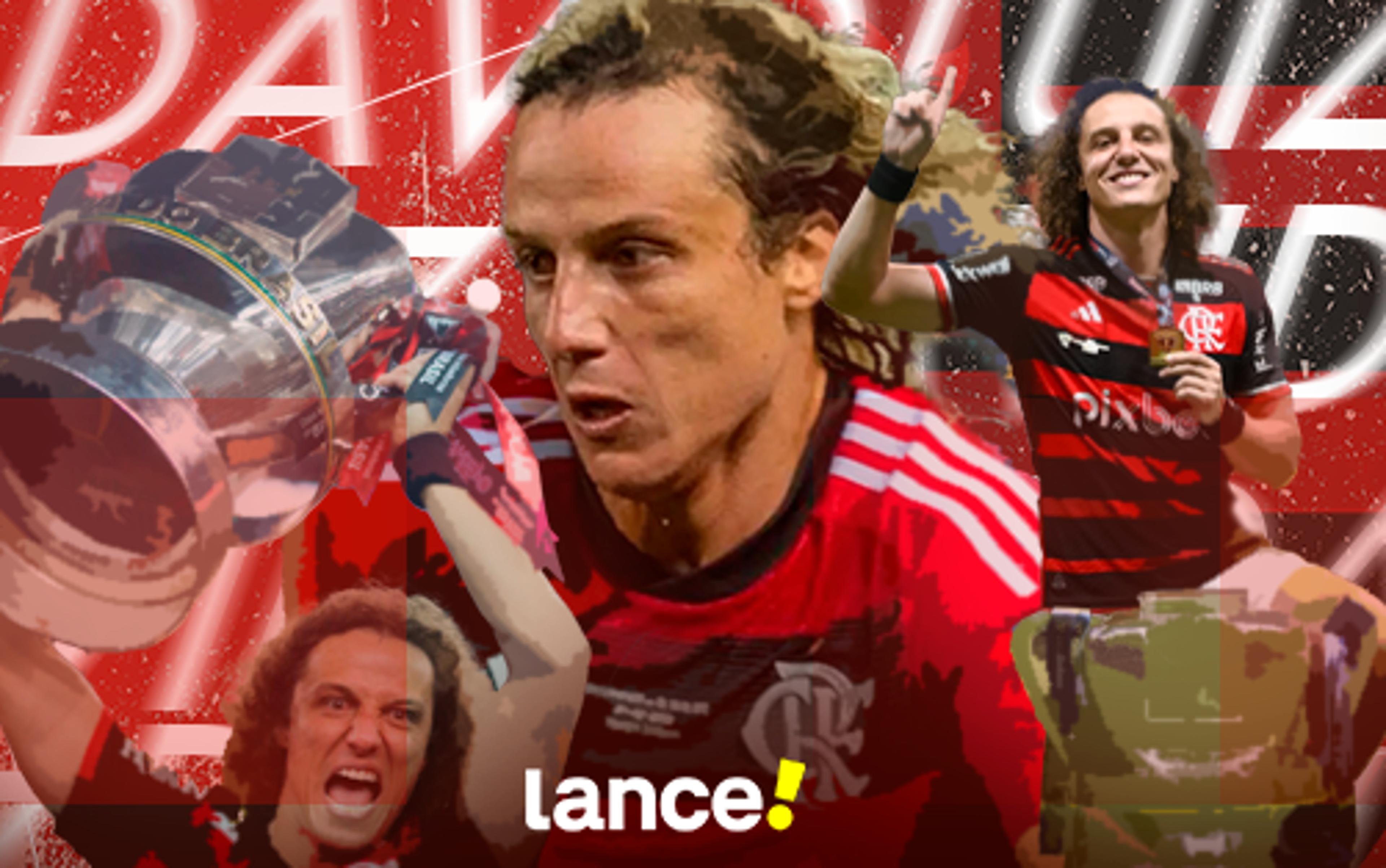 Fim de ciclo: relembre os títulos que David Luiz conquistou pelo Flamengo