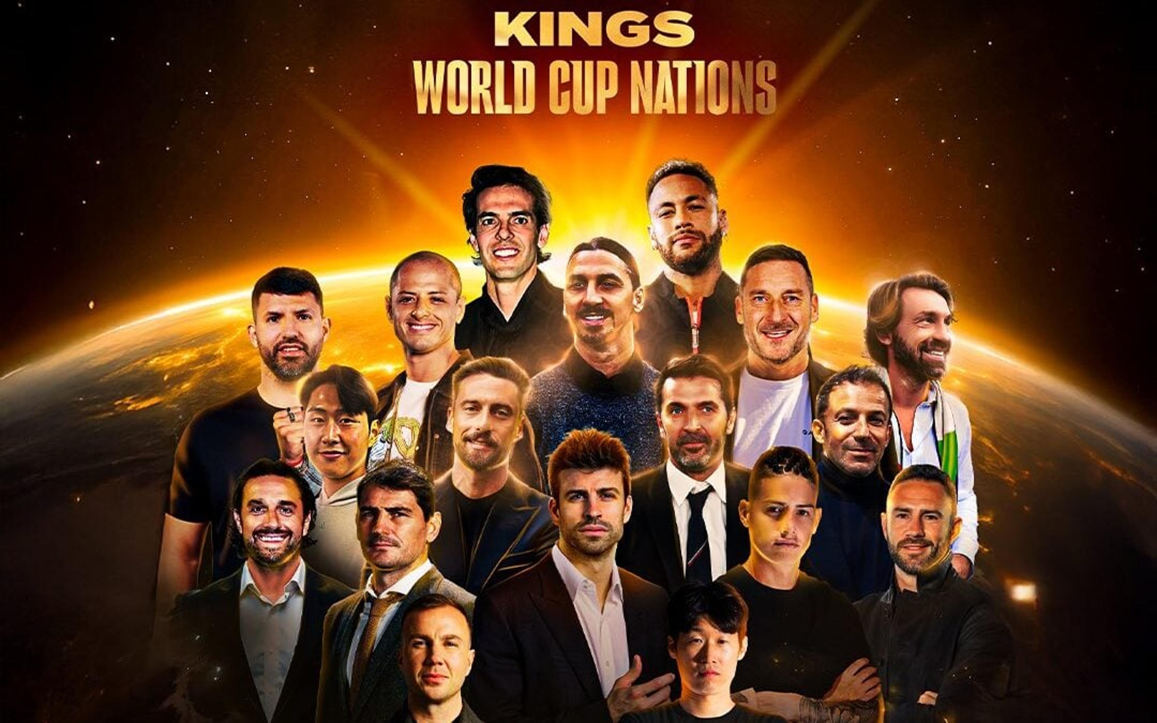 Kings World Cup of Nations revela parceiros de transmissão e marcas comerciais; Brasil estreia contra Coreia do Sul