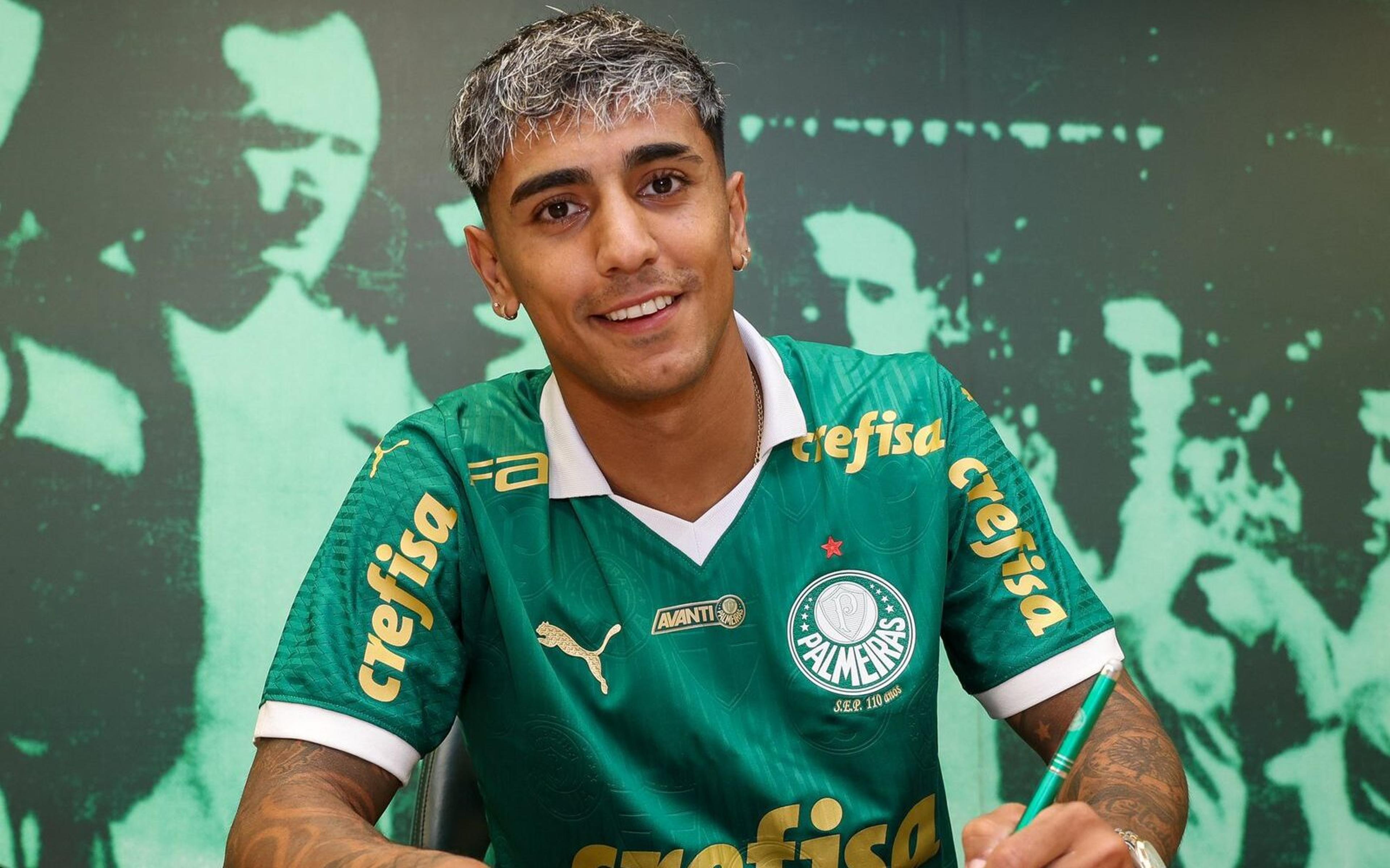 Palmeiras anuncia contratação de Facundo Torres, primeiro reforço para 2025