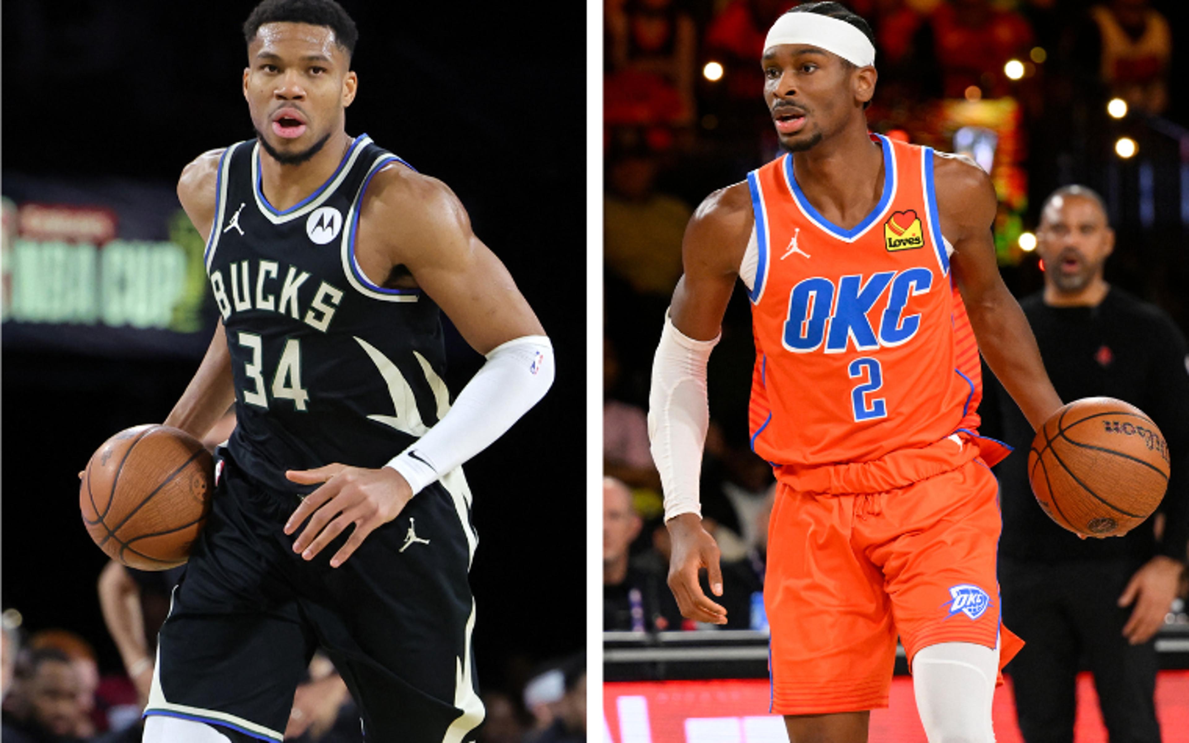 Copa da NBA: relembre as trajetórias de Bucks e Thunder no torneio