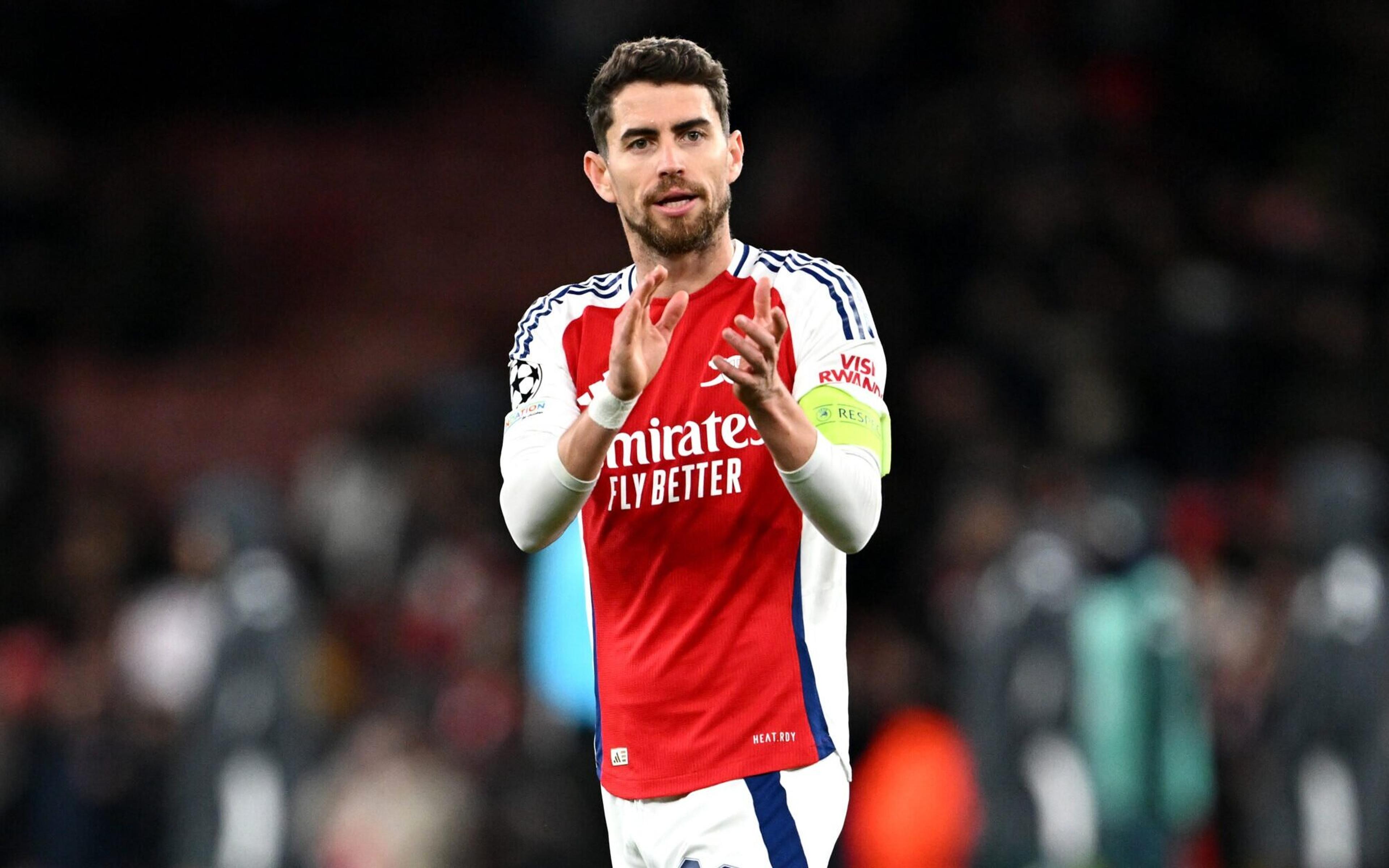 Arsenal tem aproveitamento melhor com Jorginho em campo