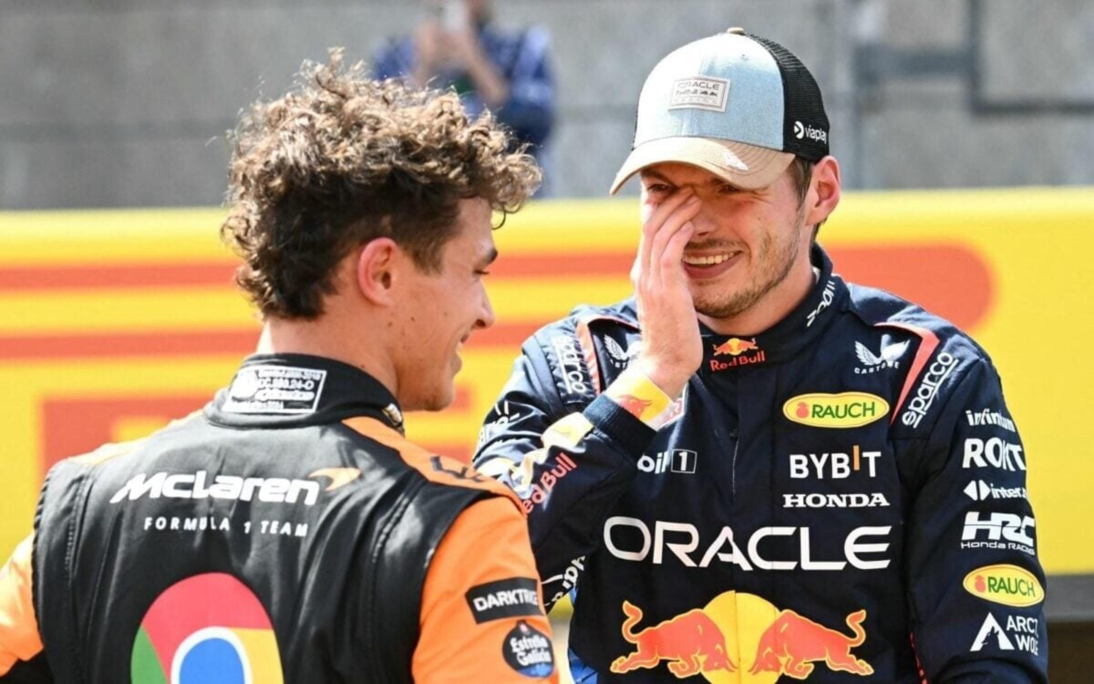 Verstappen abre jogo sobre relação com Norris e critica: ‘Idiotas da internet’