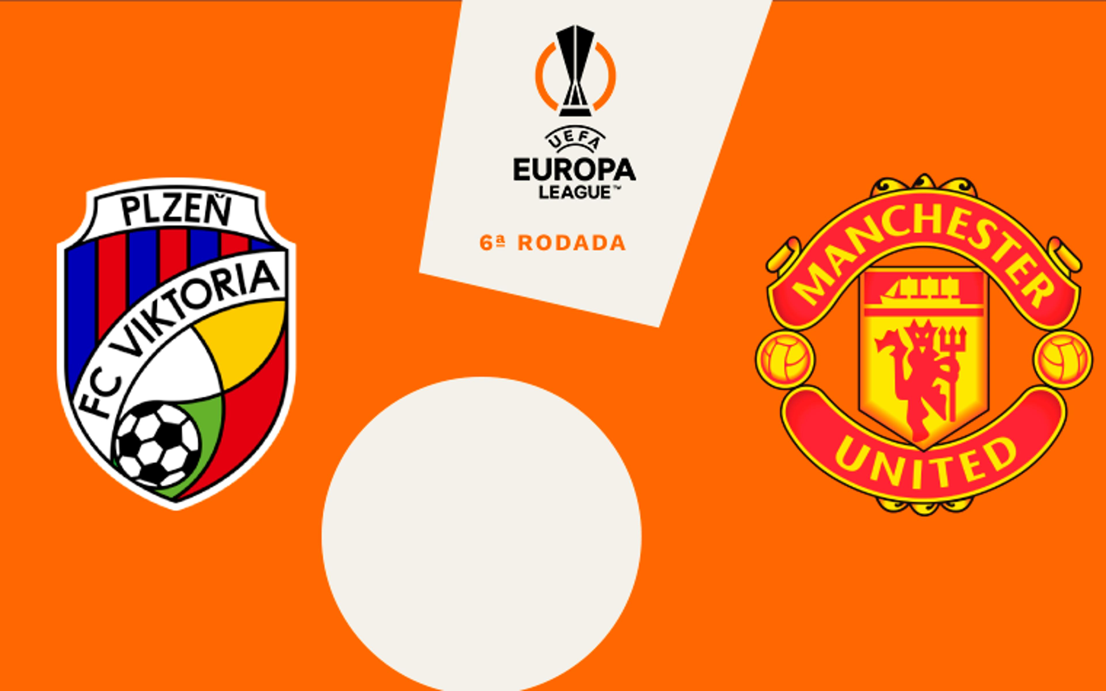 Viktoria Plzen x Manchester United: onde assistir ao vivo, horário e escalações do jogo pela Europa League