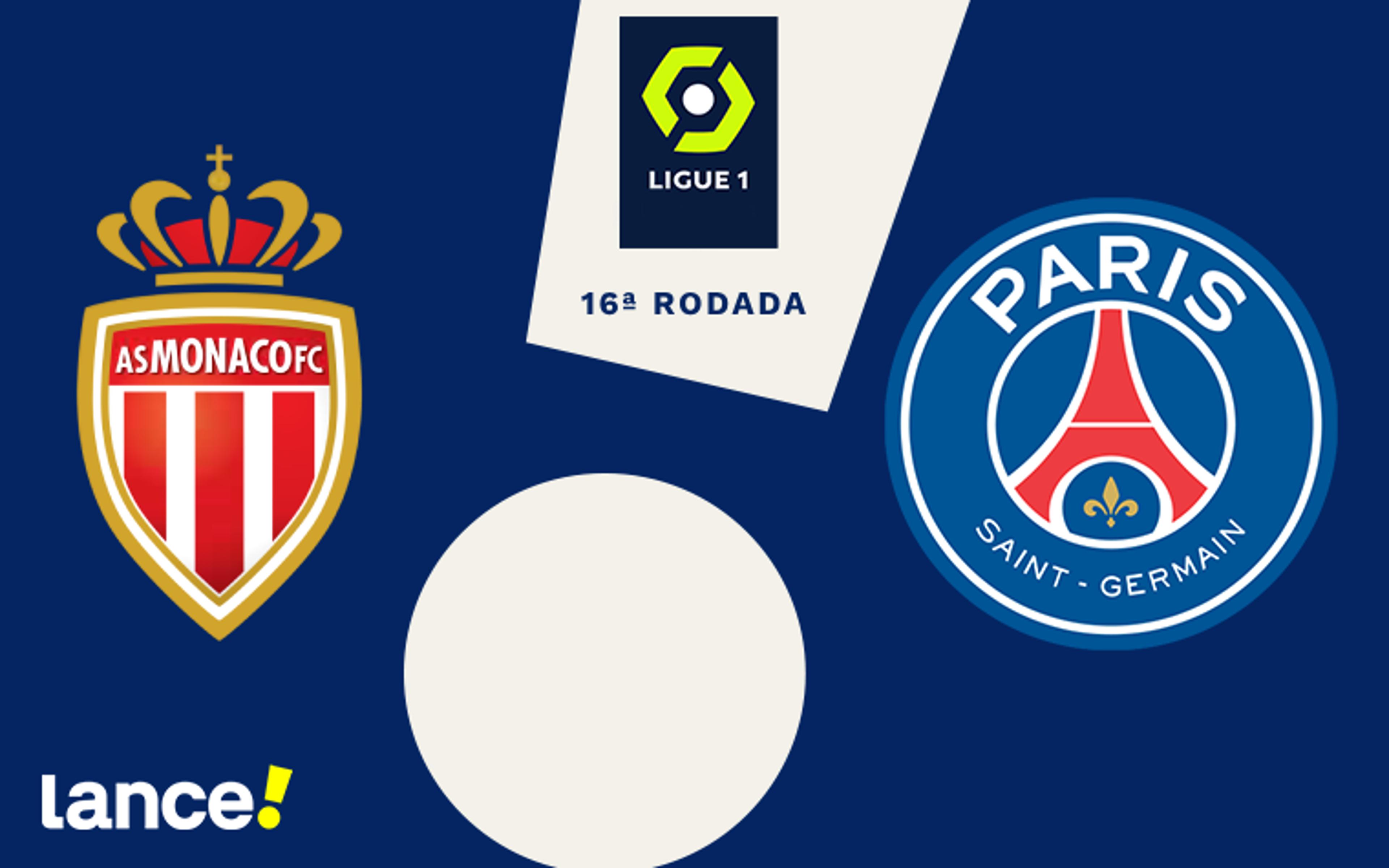 Monaco x PSG: onde assistir ao vivo, horário e escalações do jogo pela Ligue 1