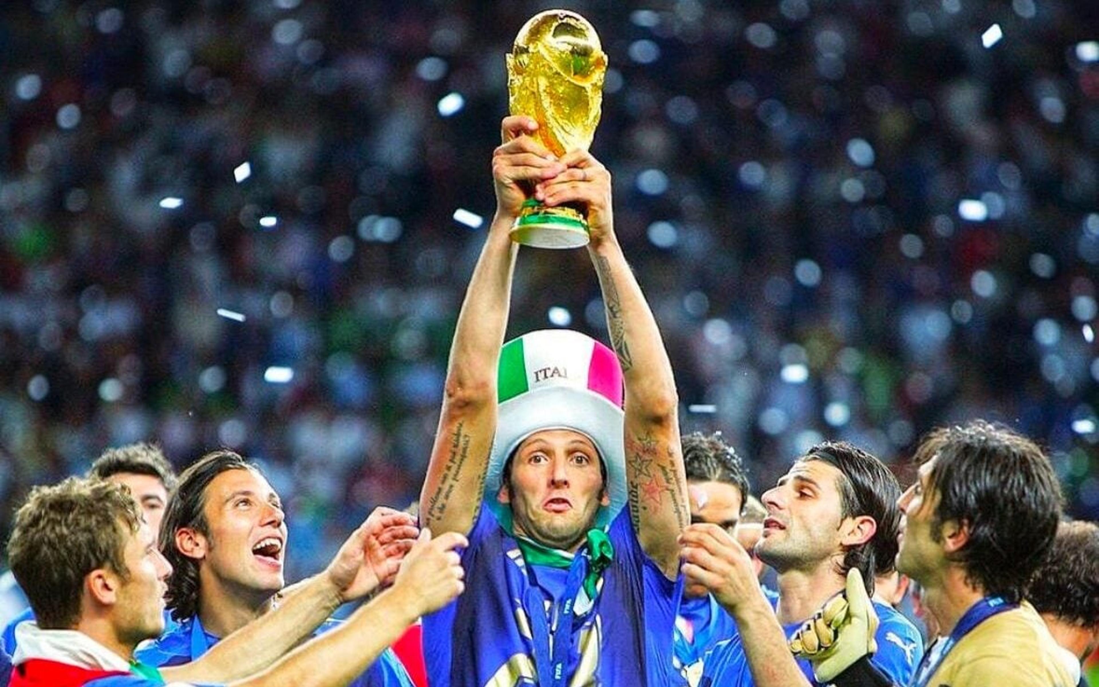 Relembre quem é Materazzi, italiano que estará na despedida de Adriano Imperador