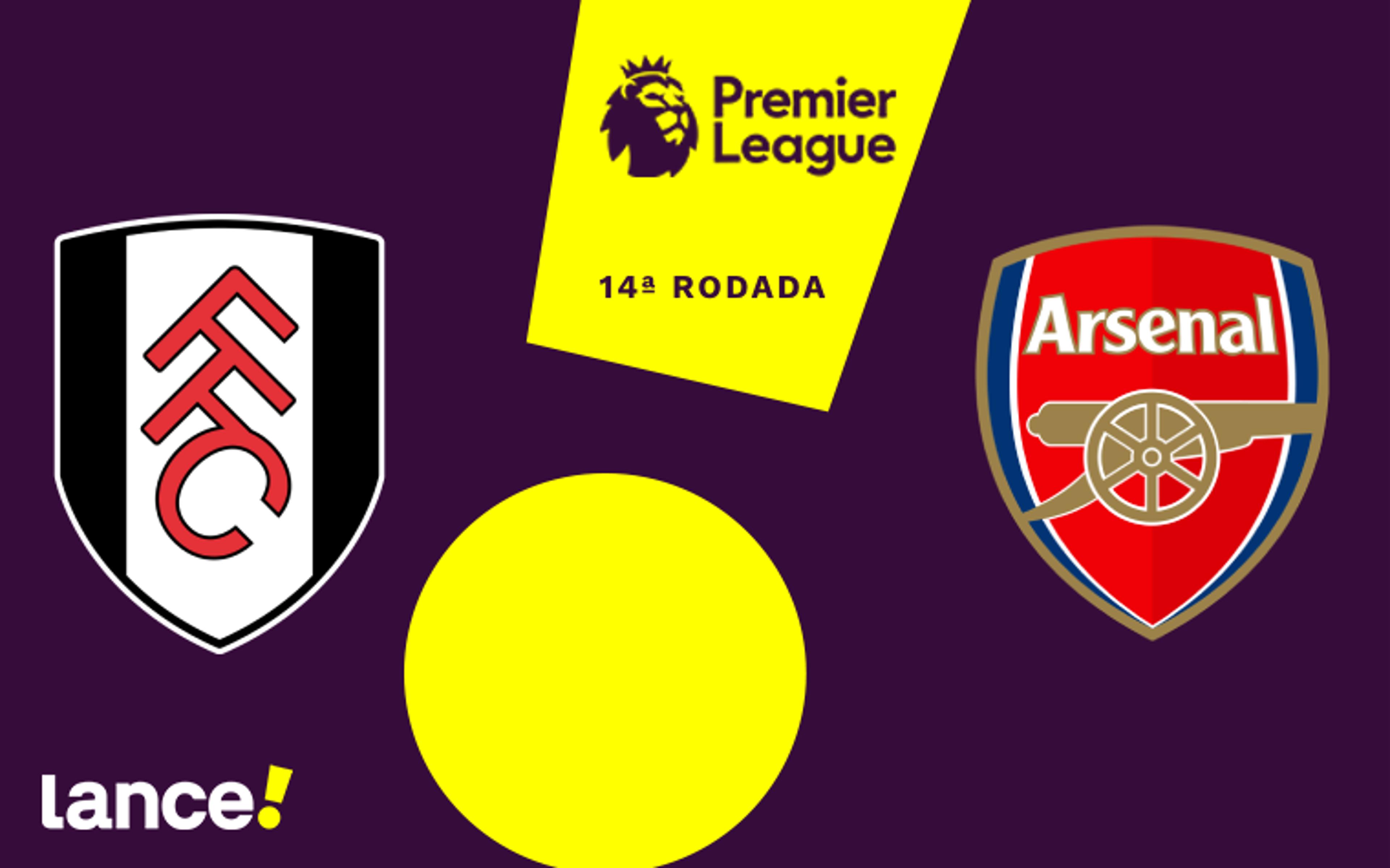 Fulham x Arsenal: onde assistir ao vivo, horário e escalações do jogo pela Premier League