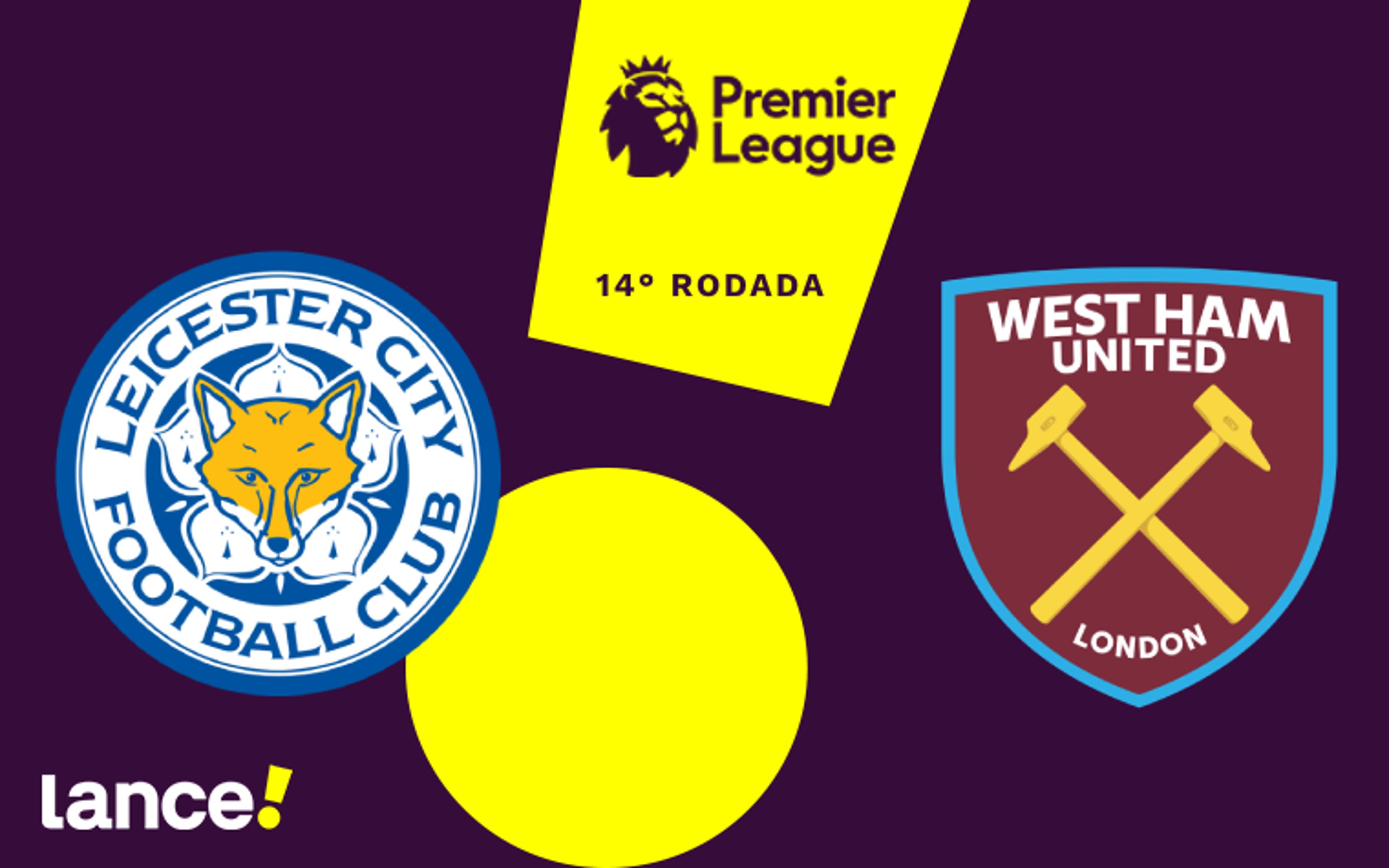 Leicester City x West Ham: onde assistir, horário e prováveis escalações